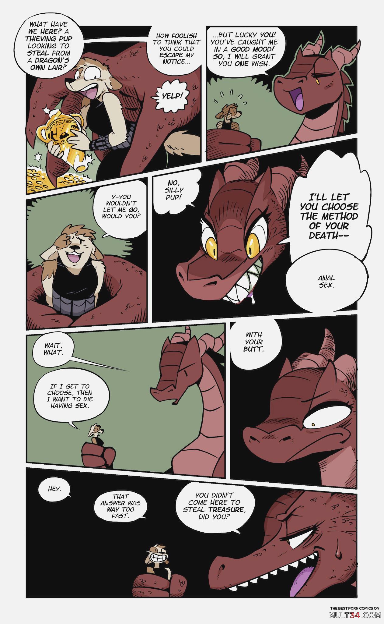 Cartoon dragon porn comic