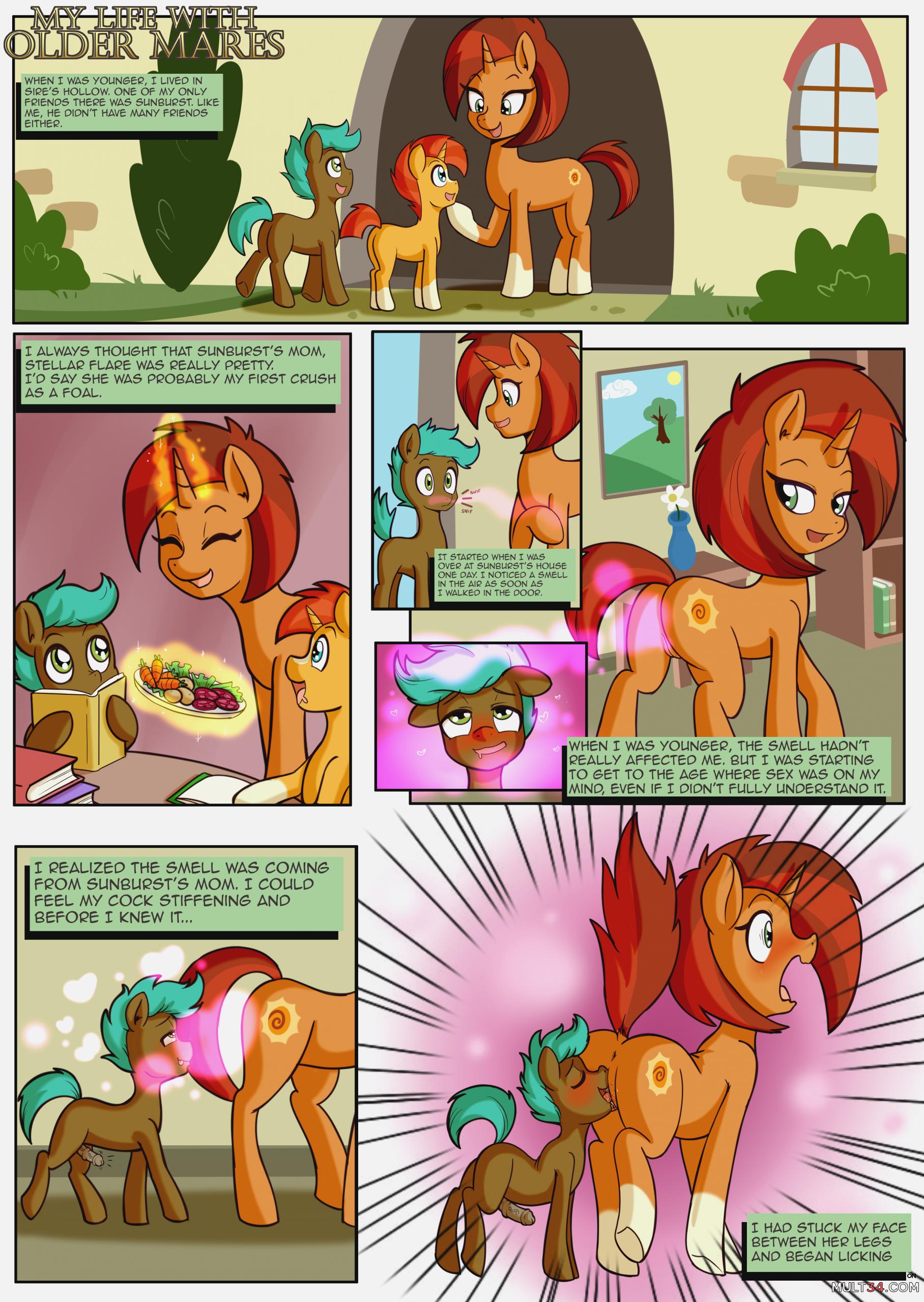 1816px x 2560px - My Life With Older Mares porn comic - the best cartoon porn comics, Rule 34  | MULT34