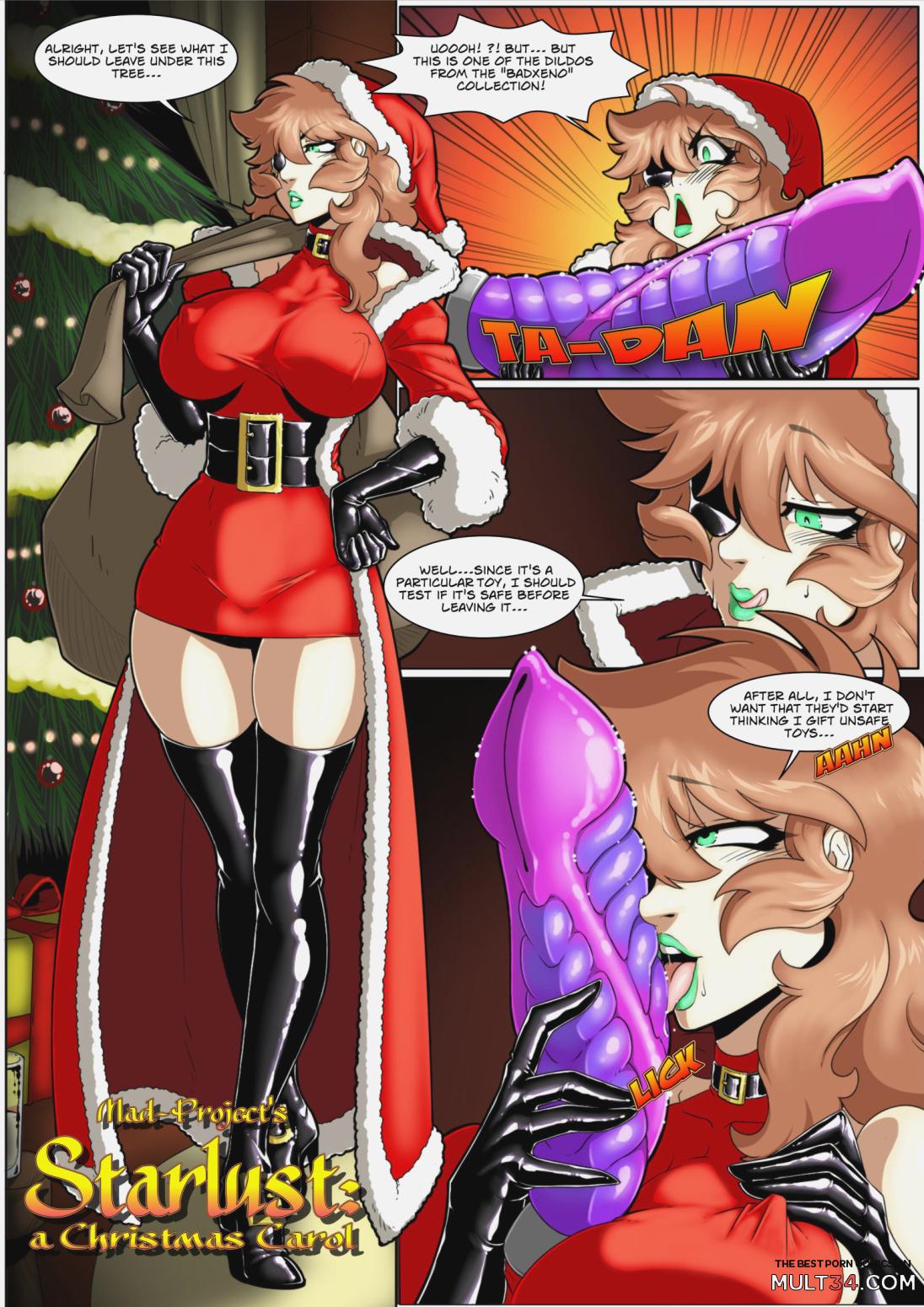 Christmas carol porn comic