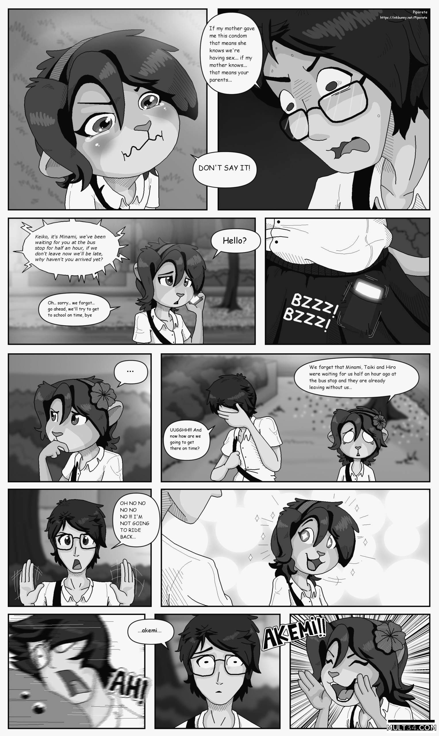 Keiko and Jin - Chapter 1 - 3 page 22