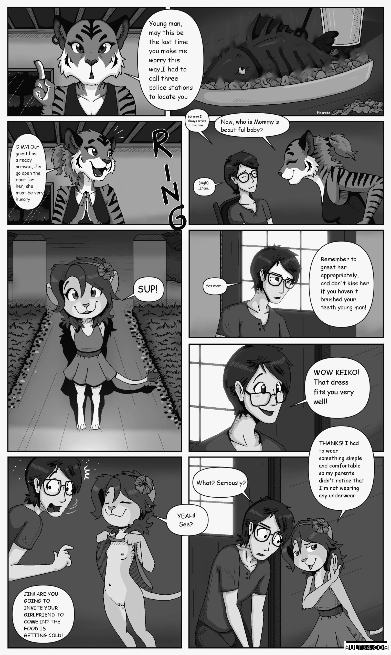 Keiko and Jin - Chapter 1 - 3 page 6