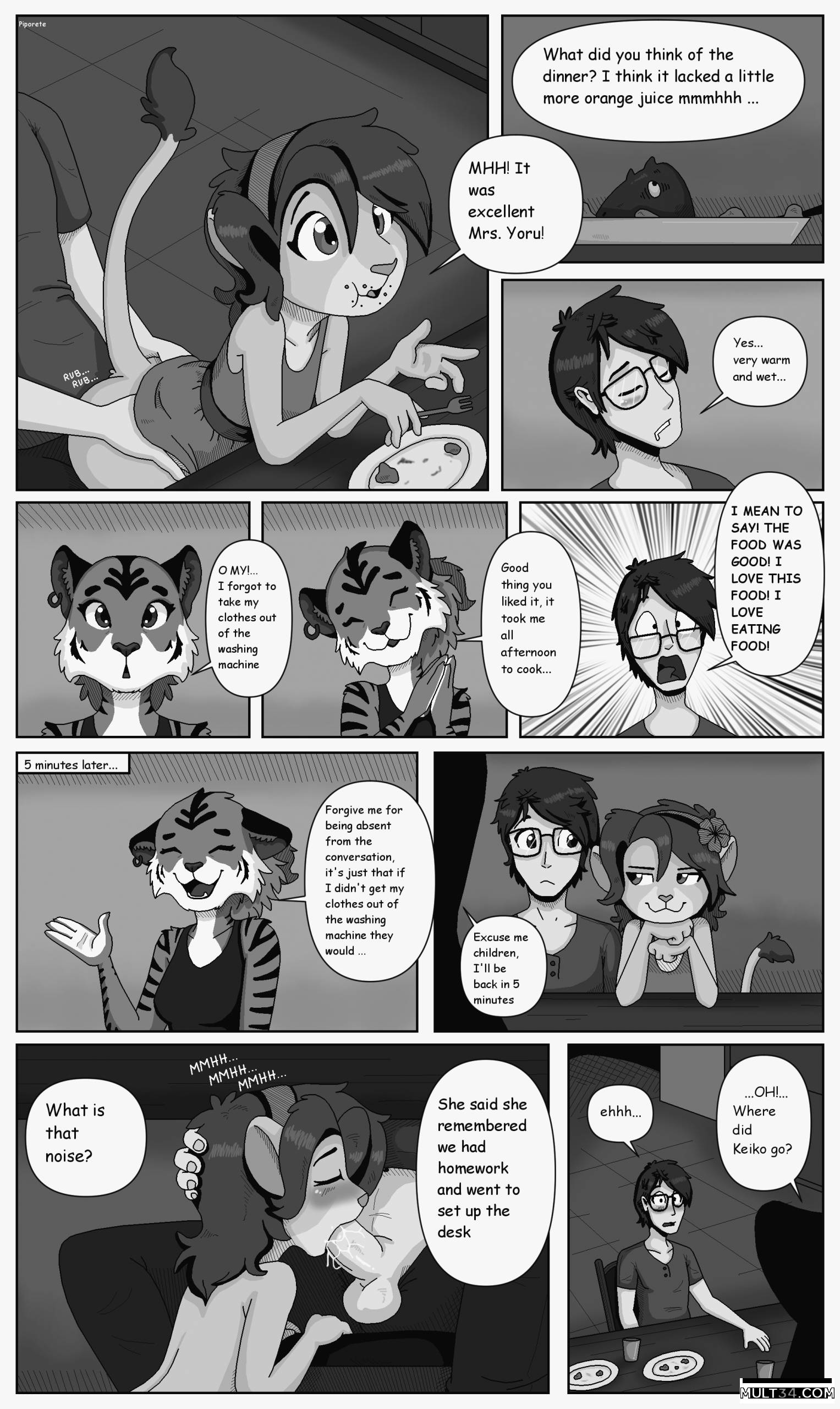 Keiko and Jin - Chapter 1 - 3 page 8