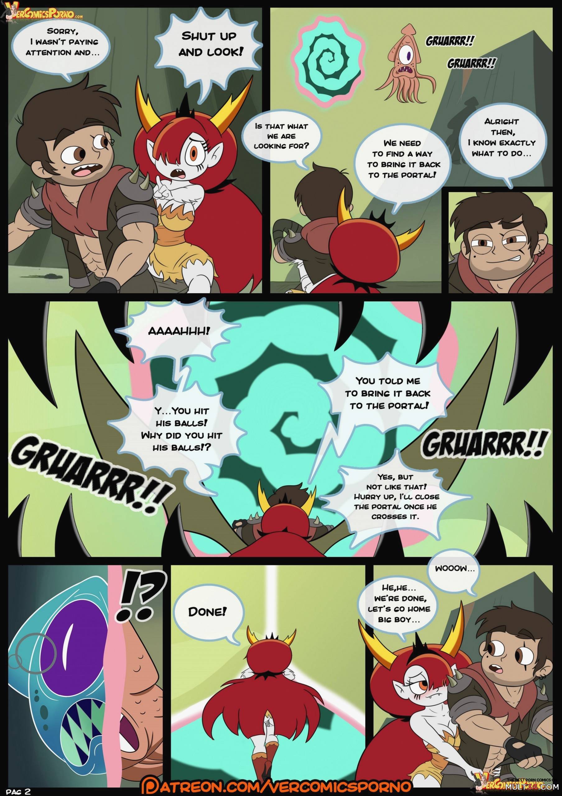 Marco vs The forces of time page 3
