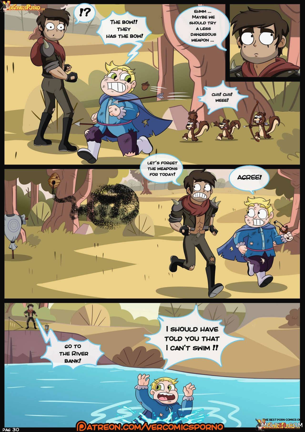 Marco vs The forces of time page 31