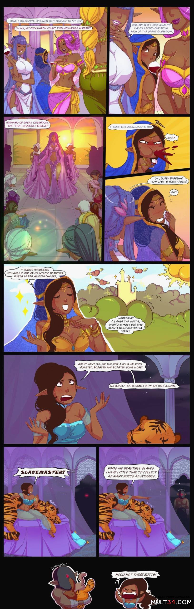 Queen of Butts page 1