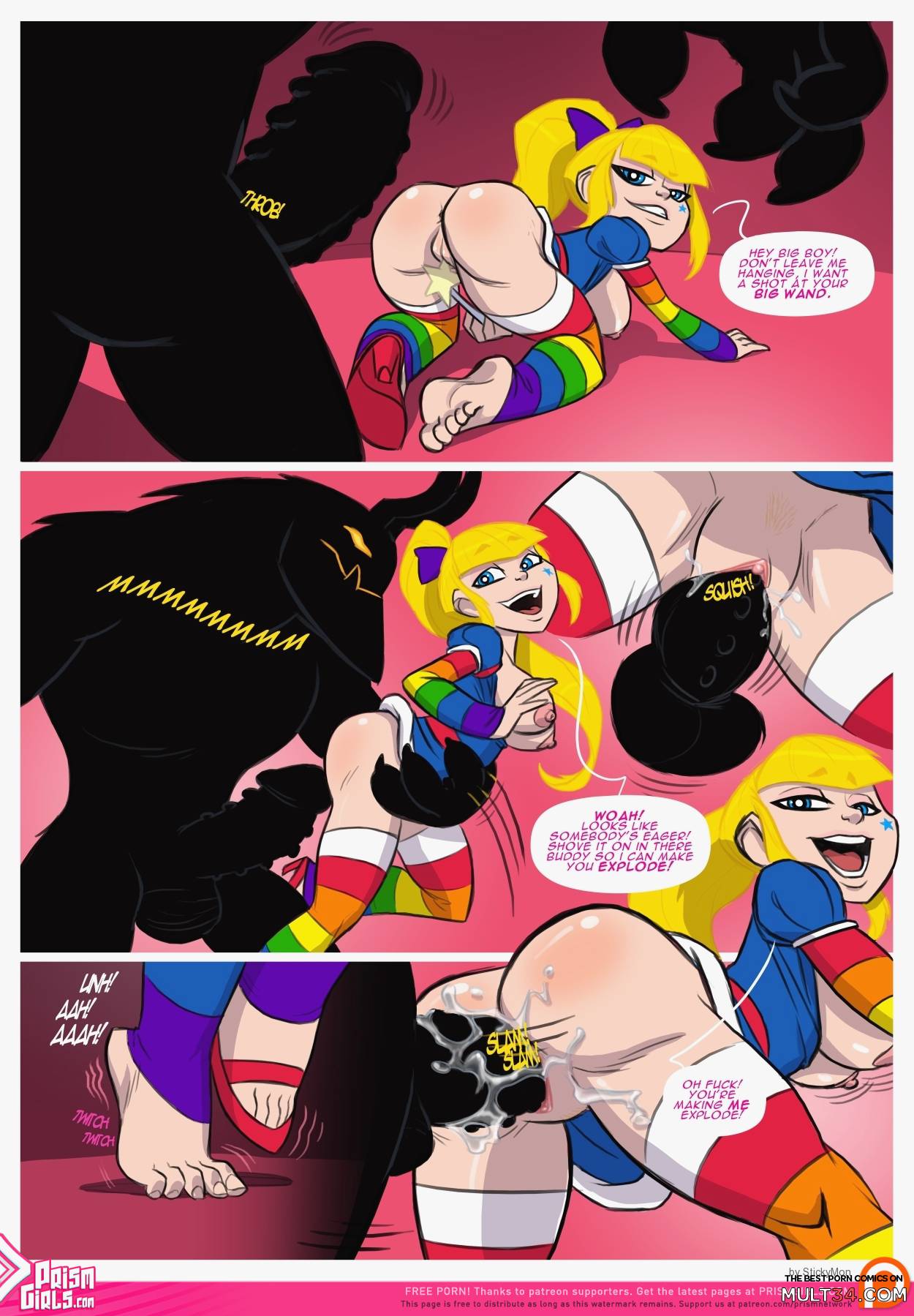 Rainbow Sprite Hunger of the Shadow Beasts page 12