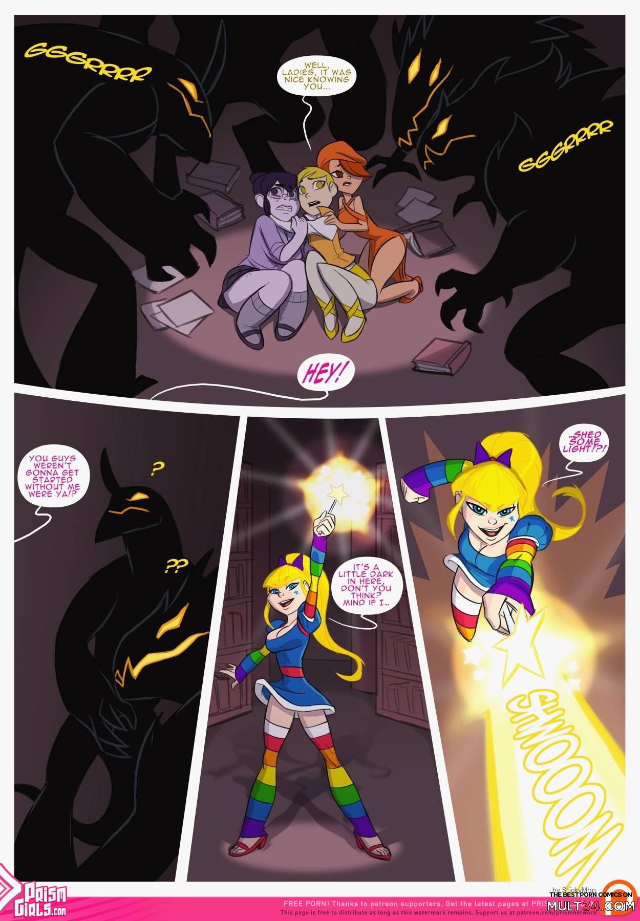 Rainbow Sprite Hunger of the Shadow Beasts page 7