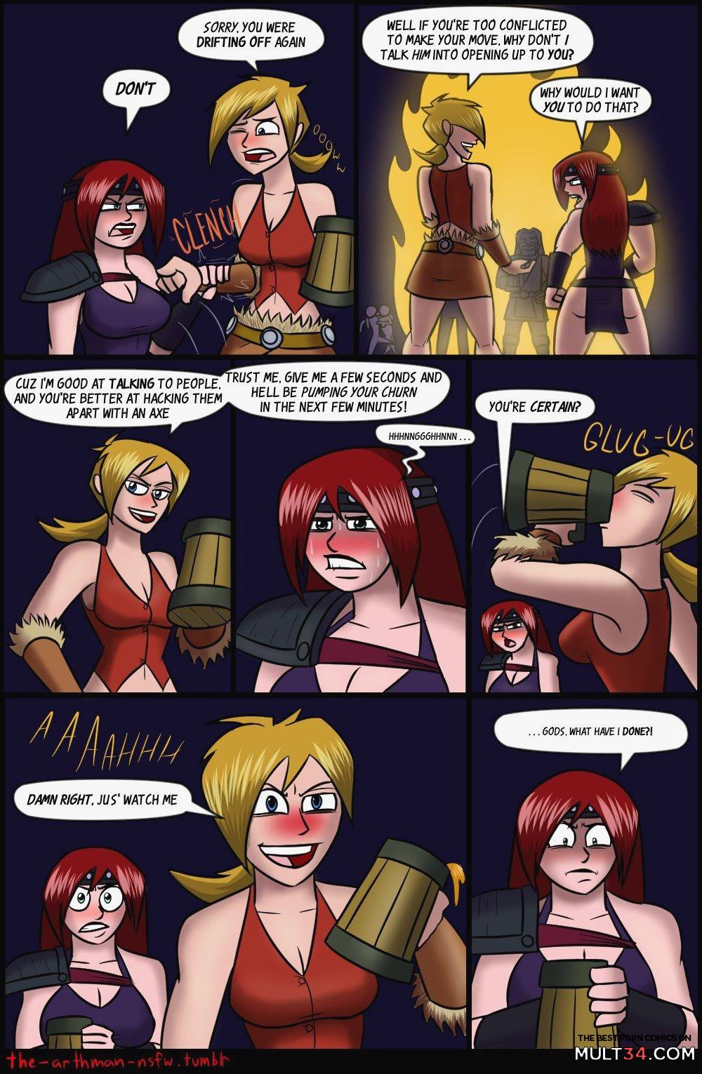 Drunk Sex Orgy Cartoons - The After-Party porn comic - the best cartoon porn comics, Rule 34 | MULT34