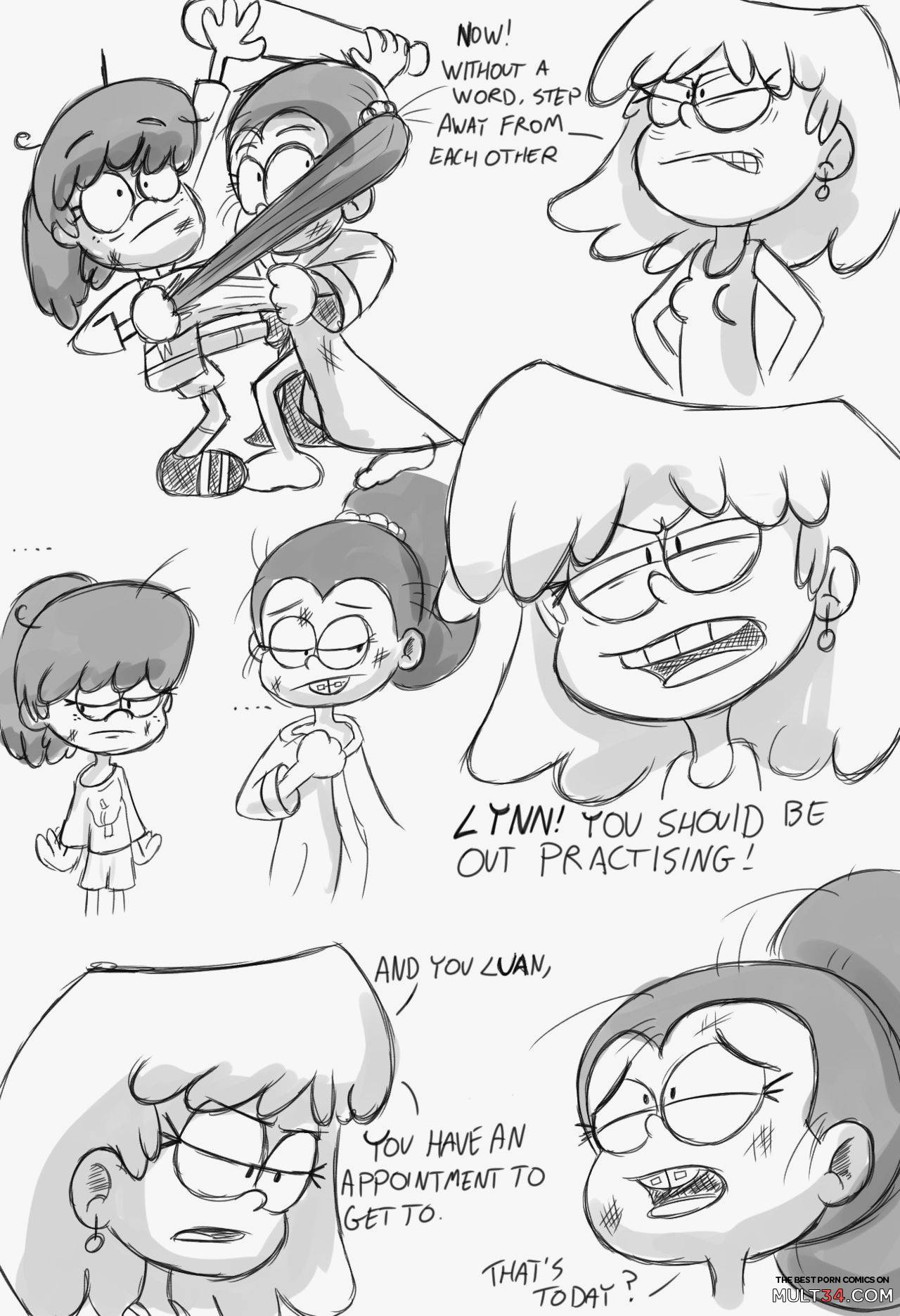 The loud house comic, chapter 2 page 3