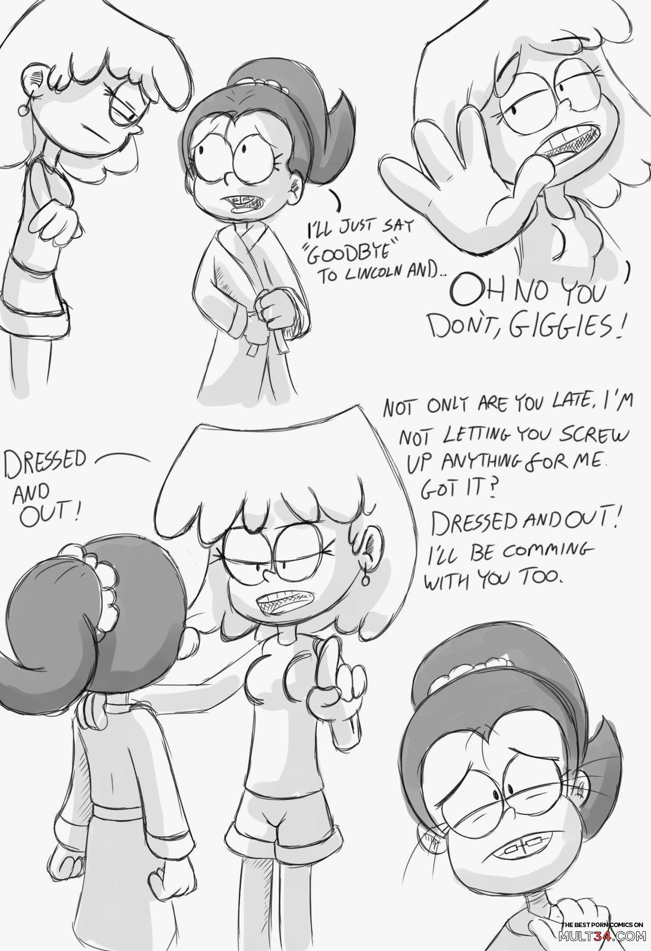 The loud house comic, chapter 2 page 4