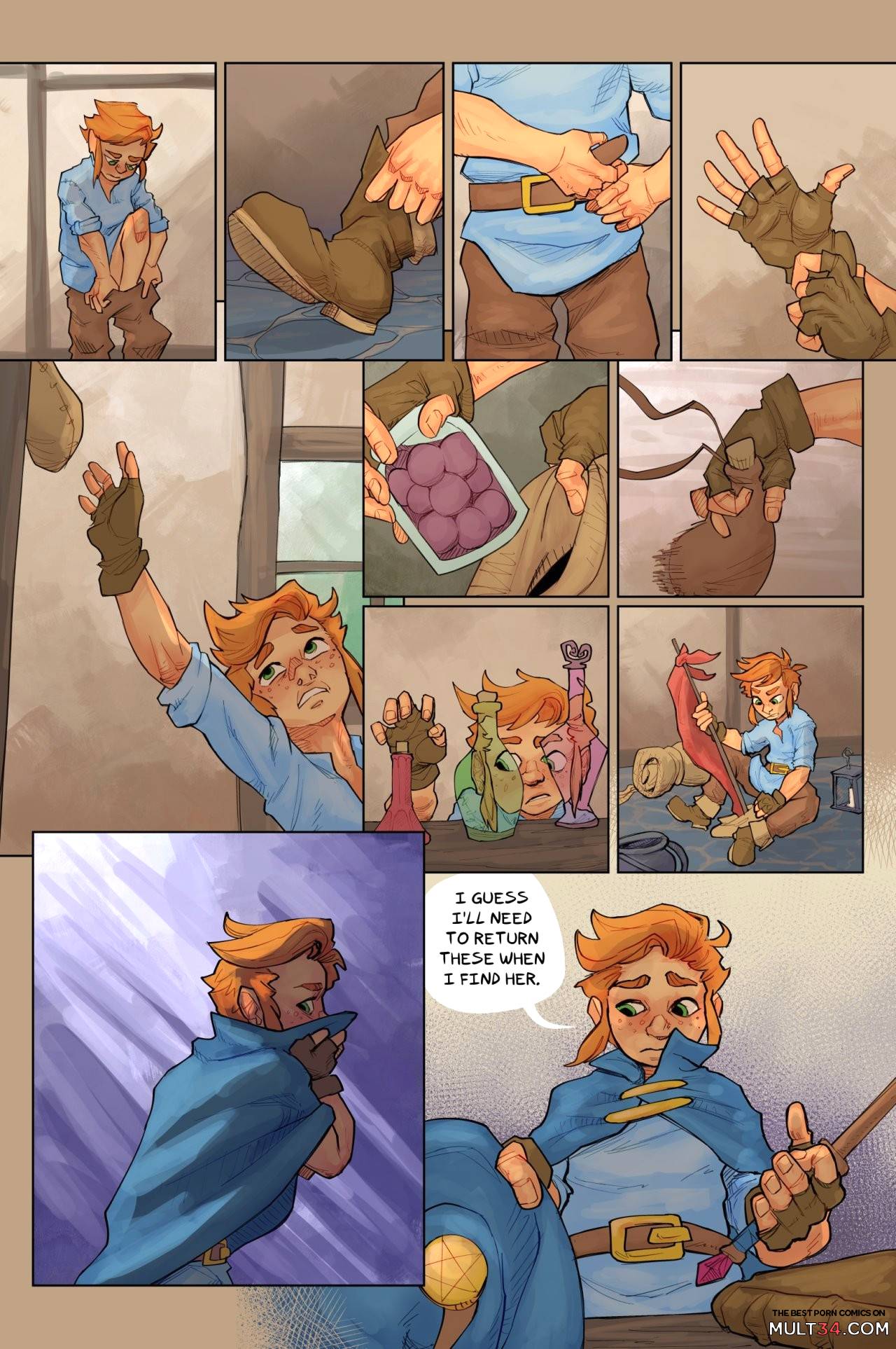 A Boy and His Familiar, Chapter 2 page 4