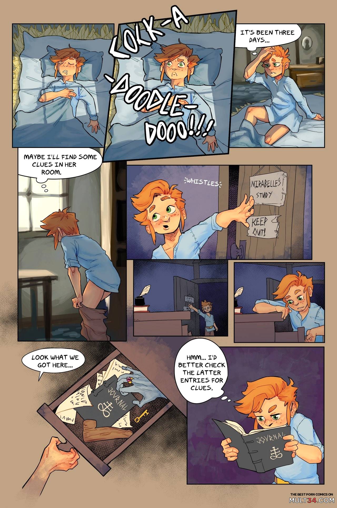 A Boy and His Familiar page 10