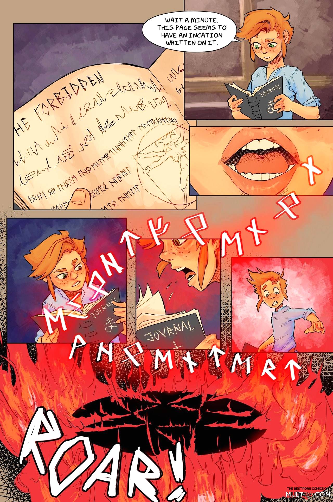 A Boy and His Familiar page 11