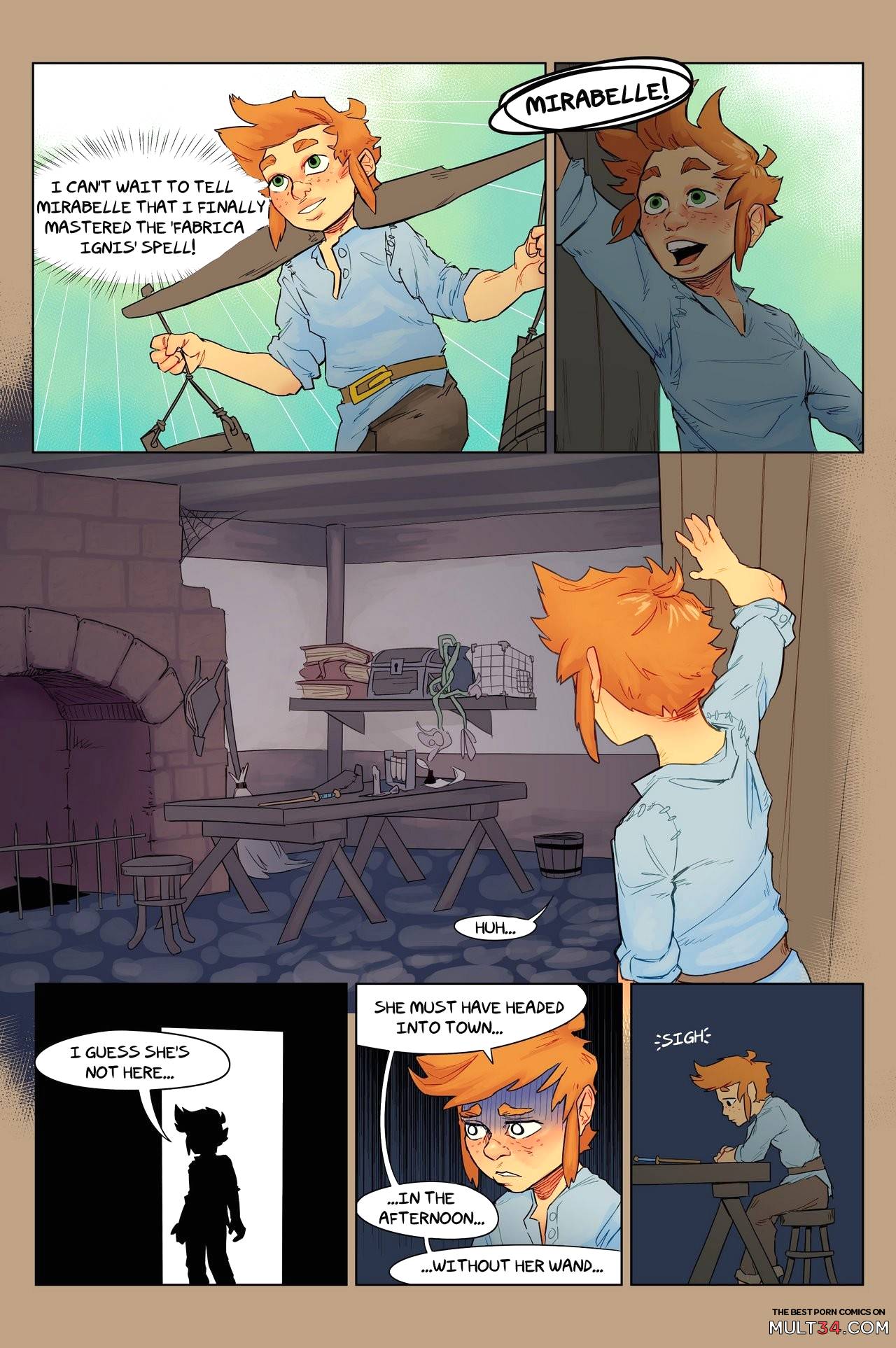 A Boy and His Familiar page 9