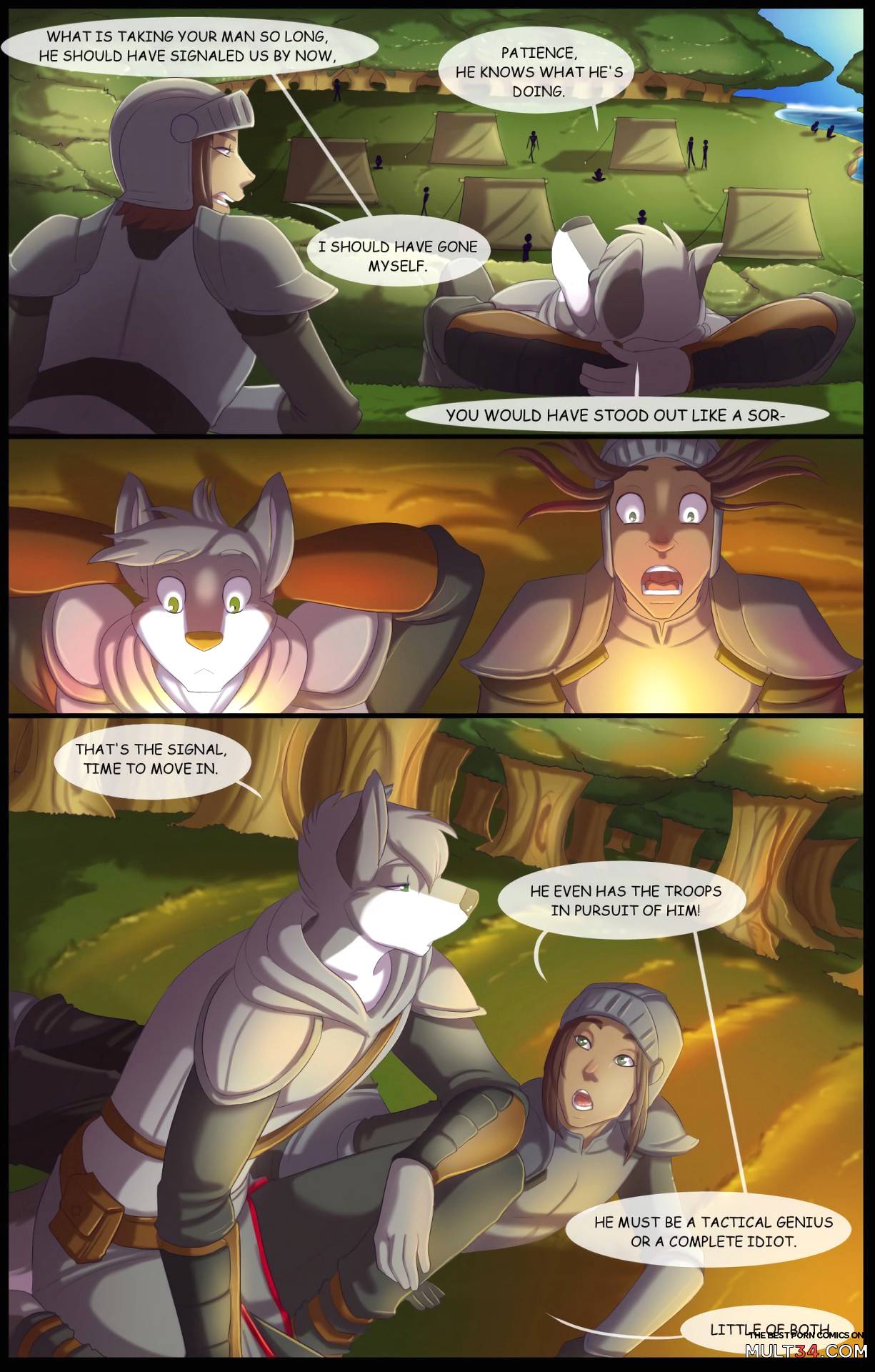 A Howl In The Woods page 3
