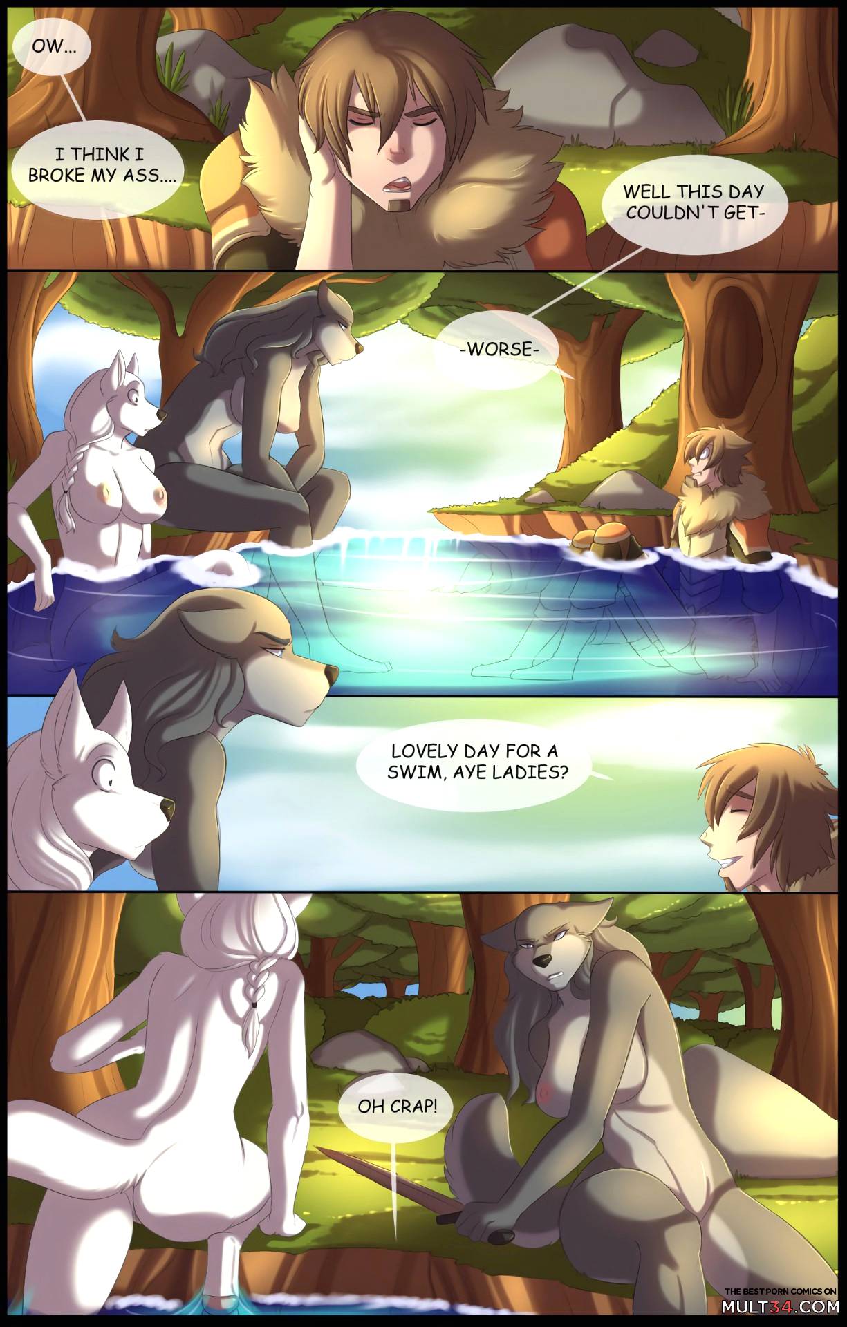 A Howl In The Woods page 6