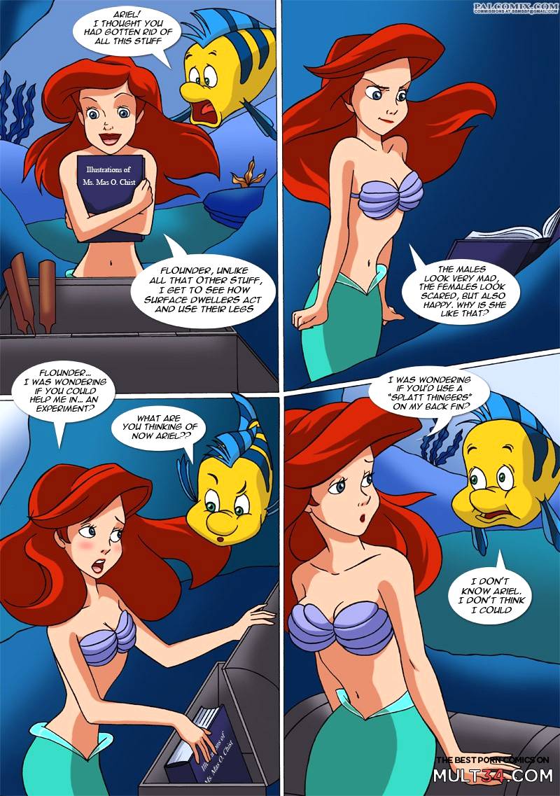 A New Discovery for Ariel porn comic picture