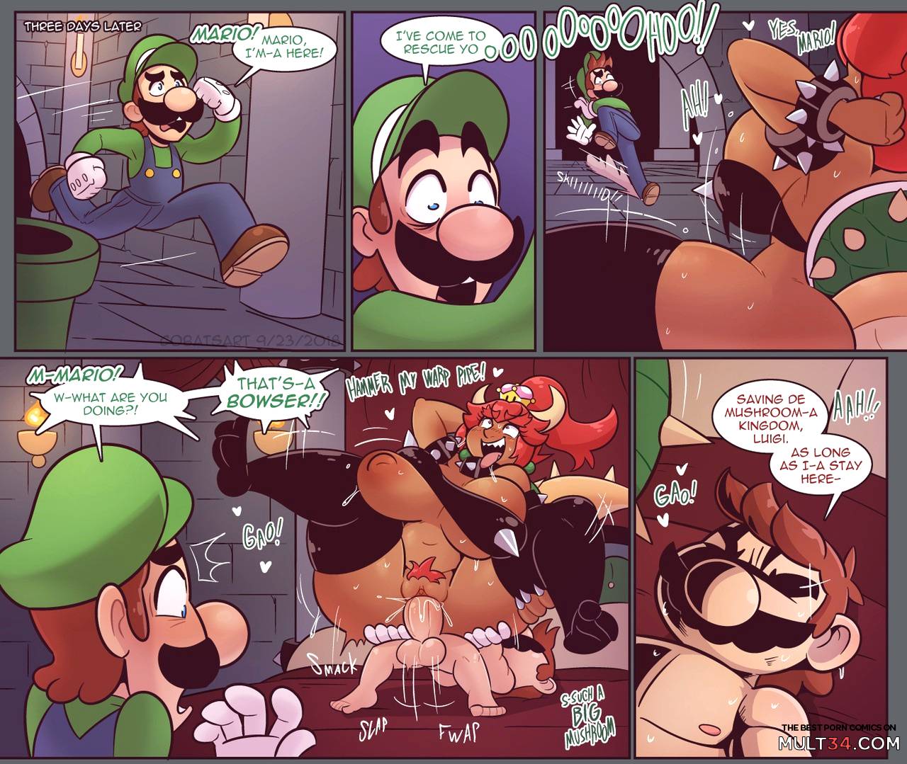A Night of Bowsette page 2