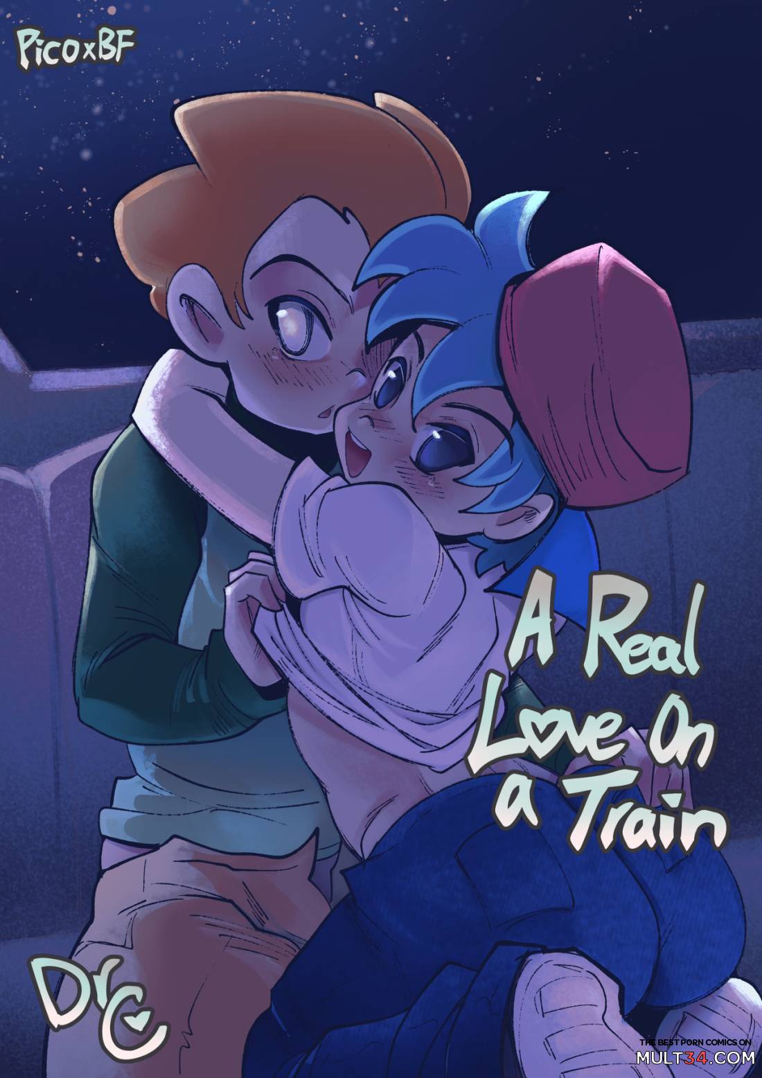 Cartoon Bf - A Real Love On a Train gay porn comic - the best cartoon porn comics, Rule  34 | MULT34