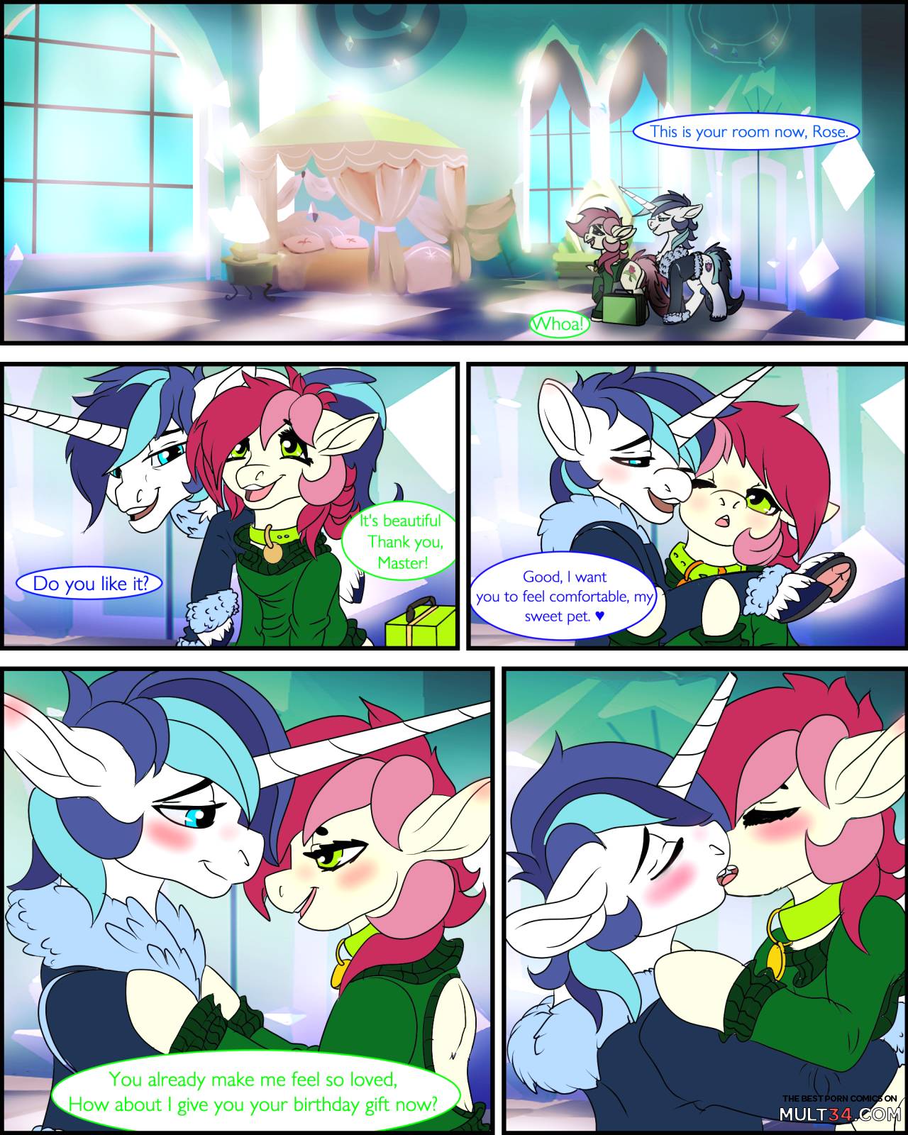 A single crystal rose page 4