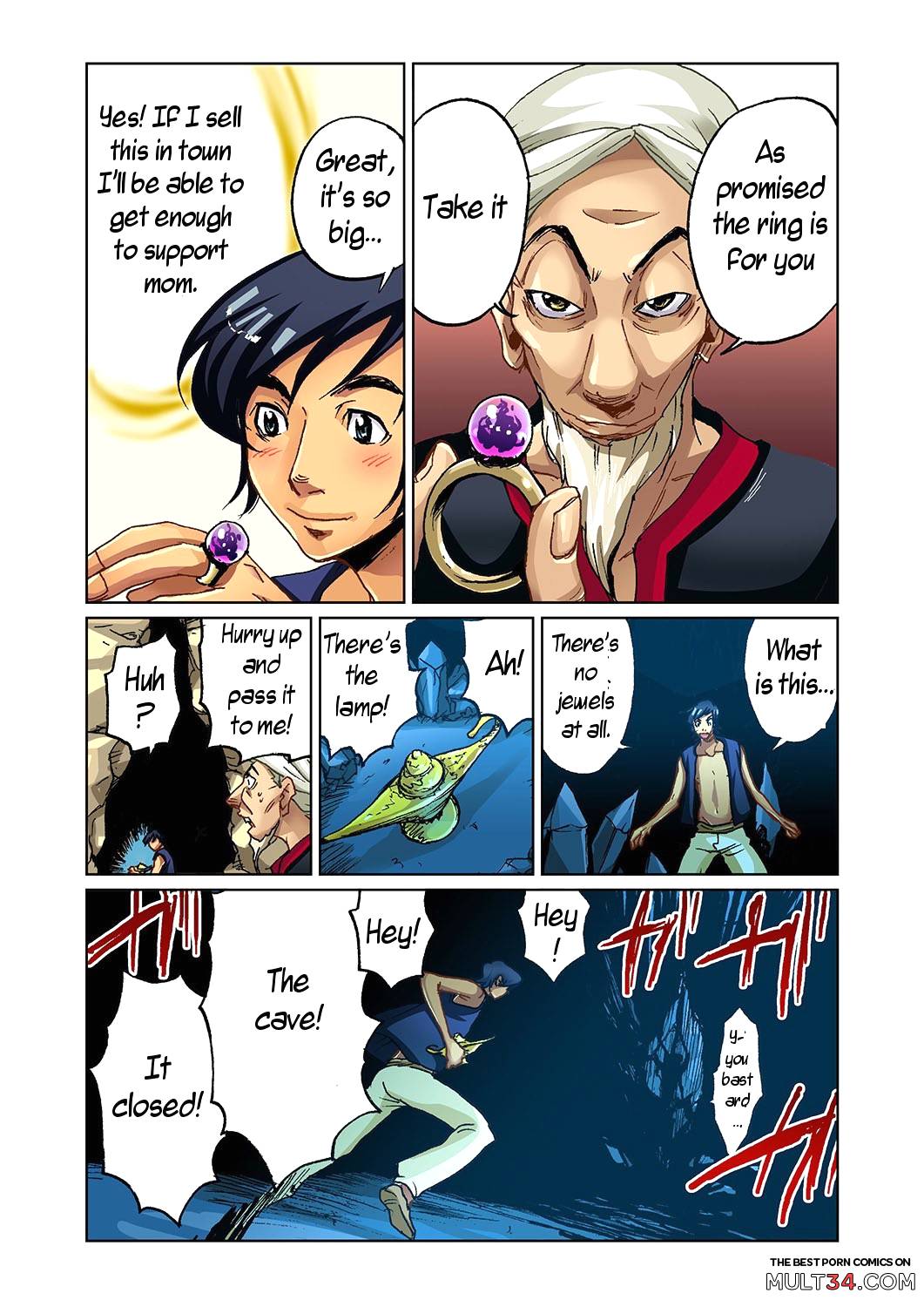 Aladdin And The Magic Lamp page 4