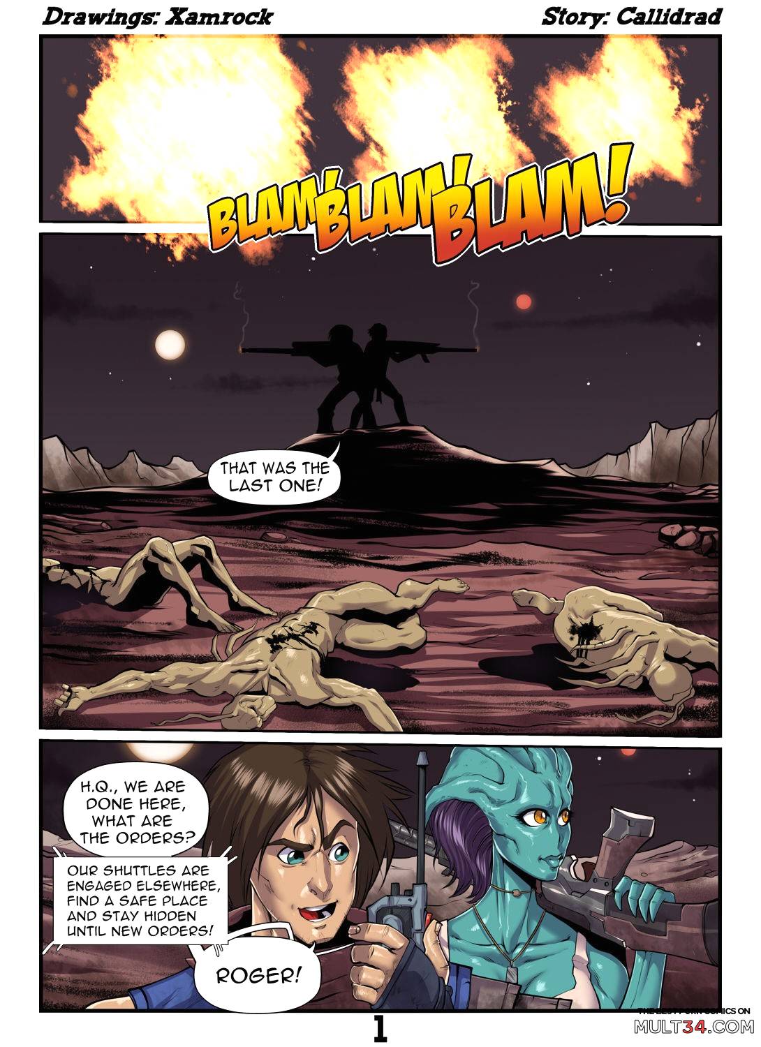 Aliens & Sex Rescue Operation page 2