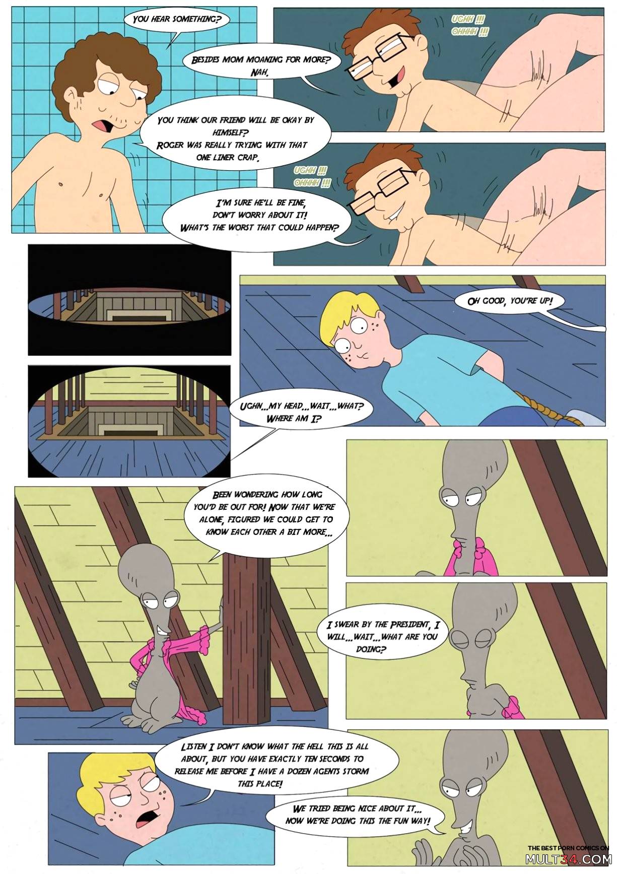 1225px x 1735px - American Dad! Hot Times On The 4th Of July! gay porn comic - the best  cartoon porn comics, Rule 34 | MULT34