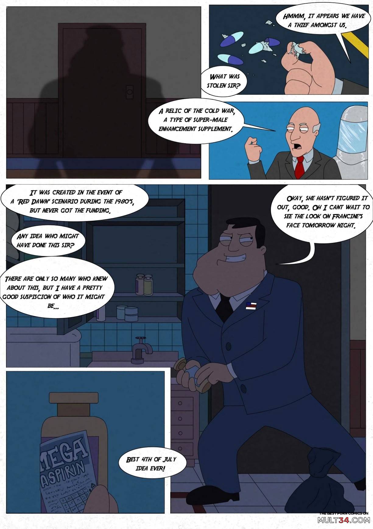 American Dad! Hot Times On The 4th Of July! page 3
