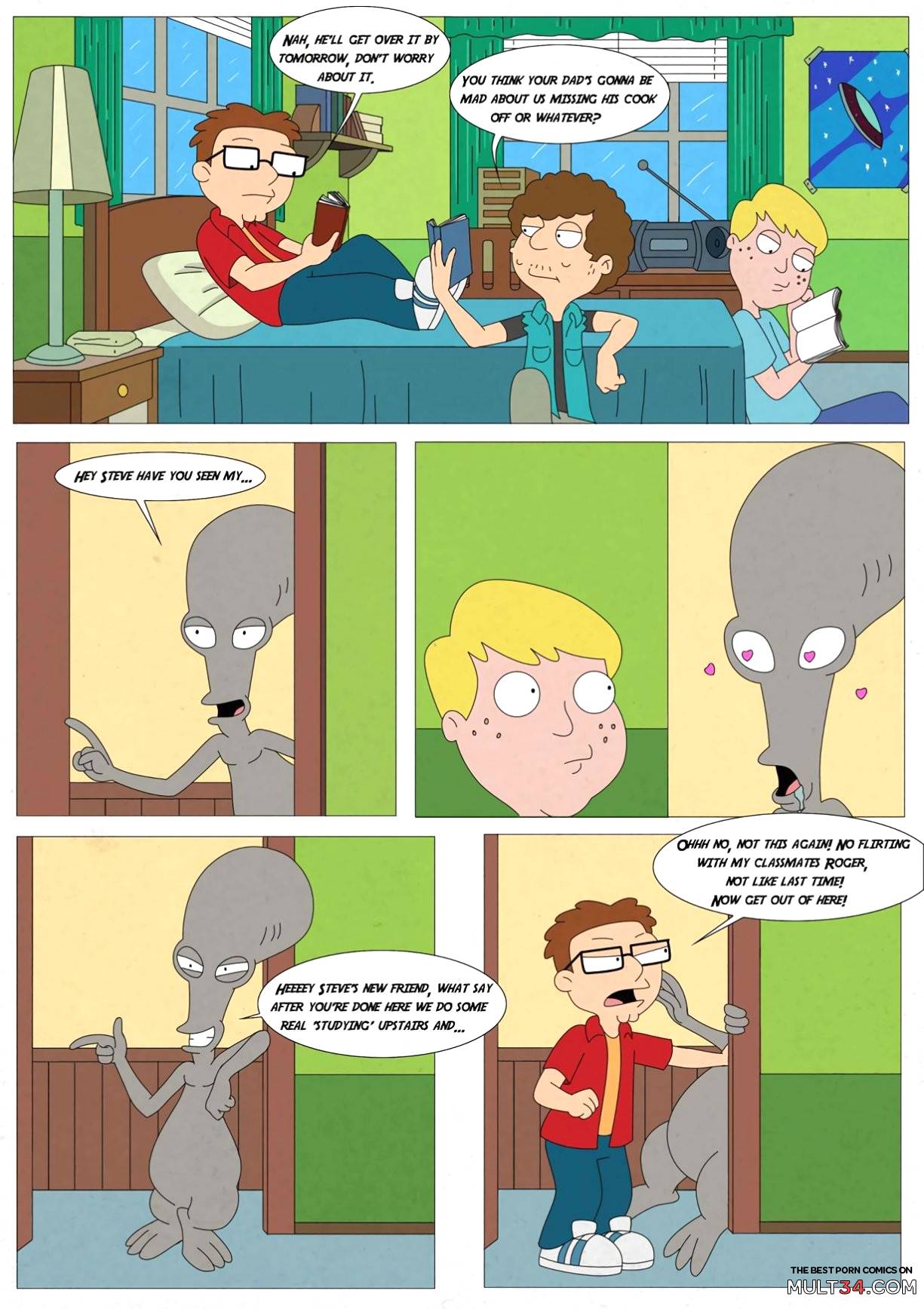 1225px x 1735px - American Dad! Hot Times On The 4th Of July! gay porn comic - the best cartoon  porn comics, Rule 34 | MULT34
