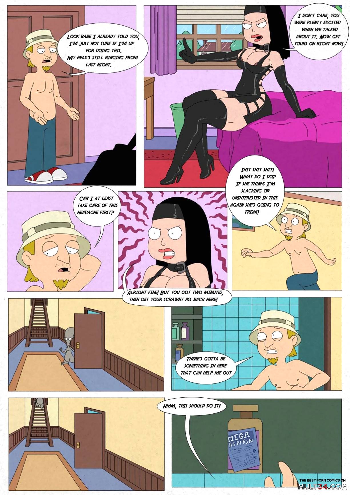 American Dad! Hot Times On The 4th Of July! page 7