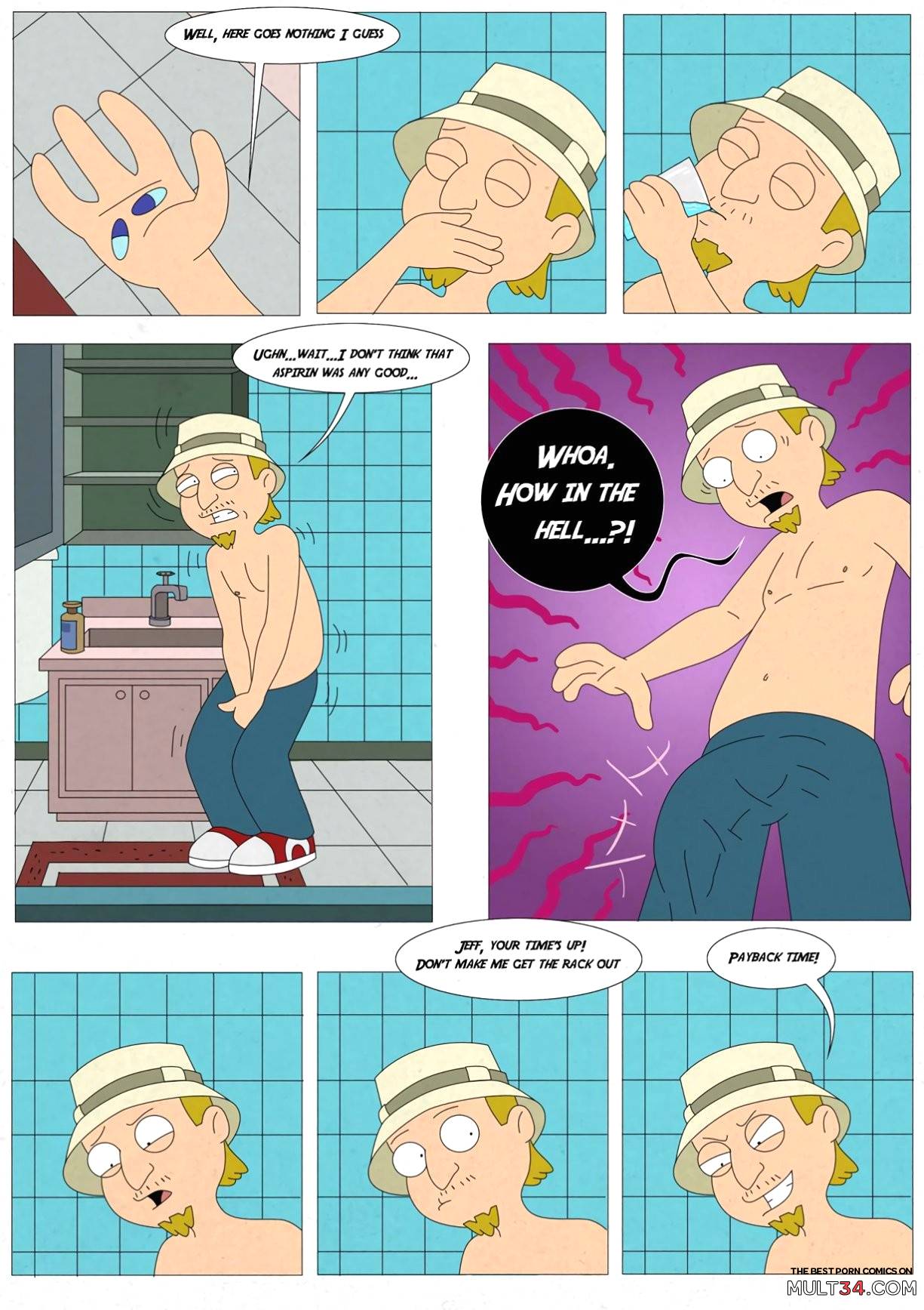 American Dad! Hot Times On The 4th Of July! page 8