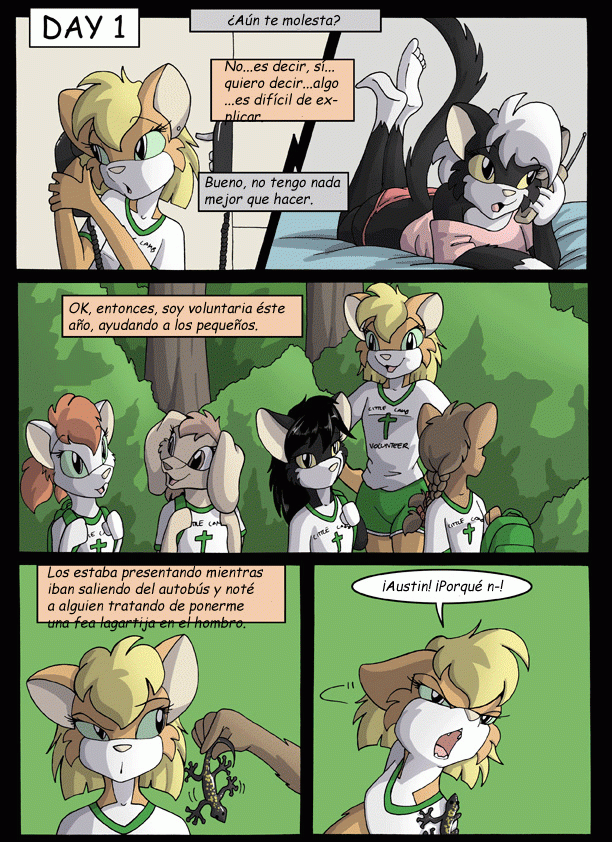 Amy's Little Lamb Summer Camp Adventure page 3