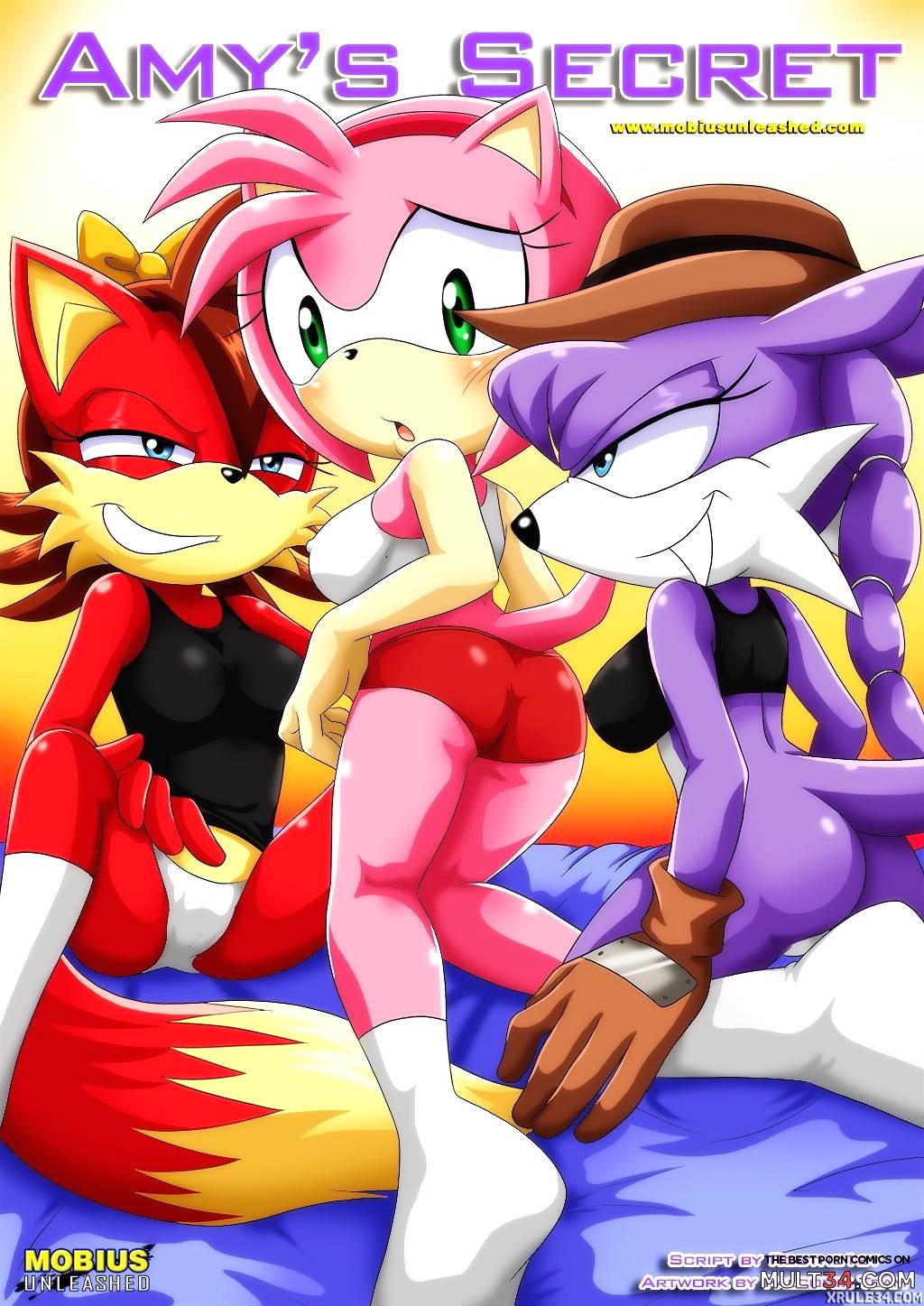 Amy rose lesbian porn