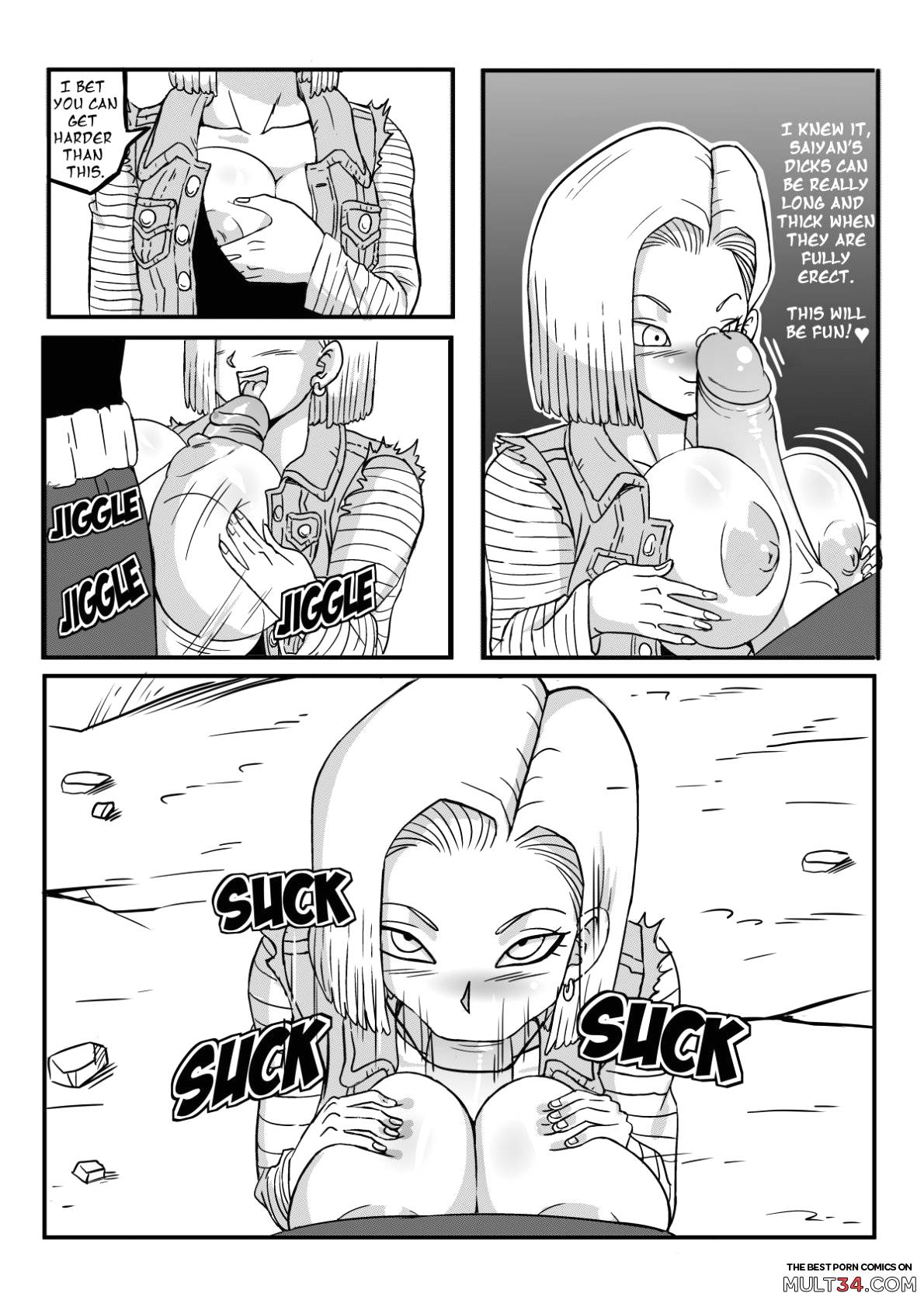 Android 18 Stays in the Future page 4