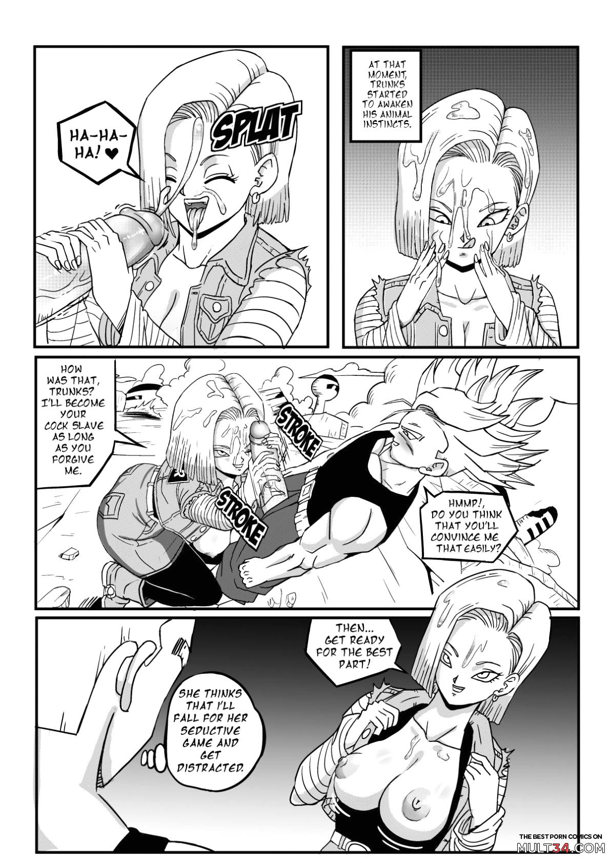 Android 18 Stays in the Future page 5