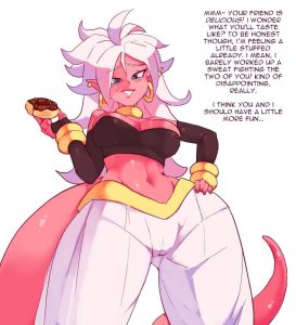 Android 21's Sweet Treat page 1