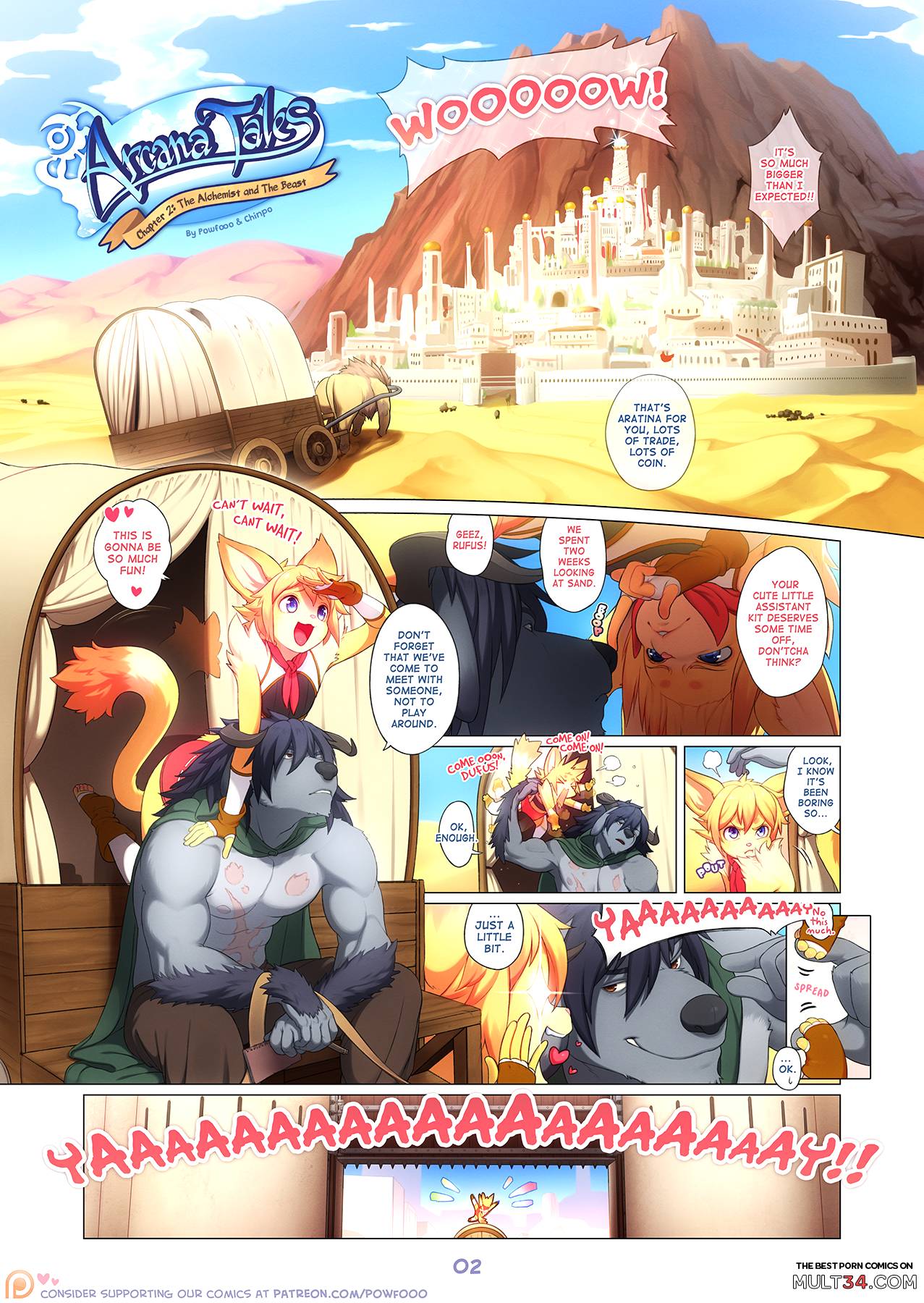 Arcana tales furry hentai manga
