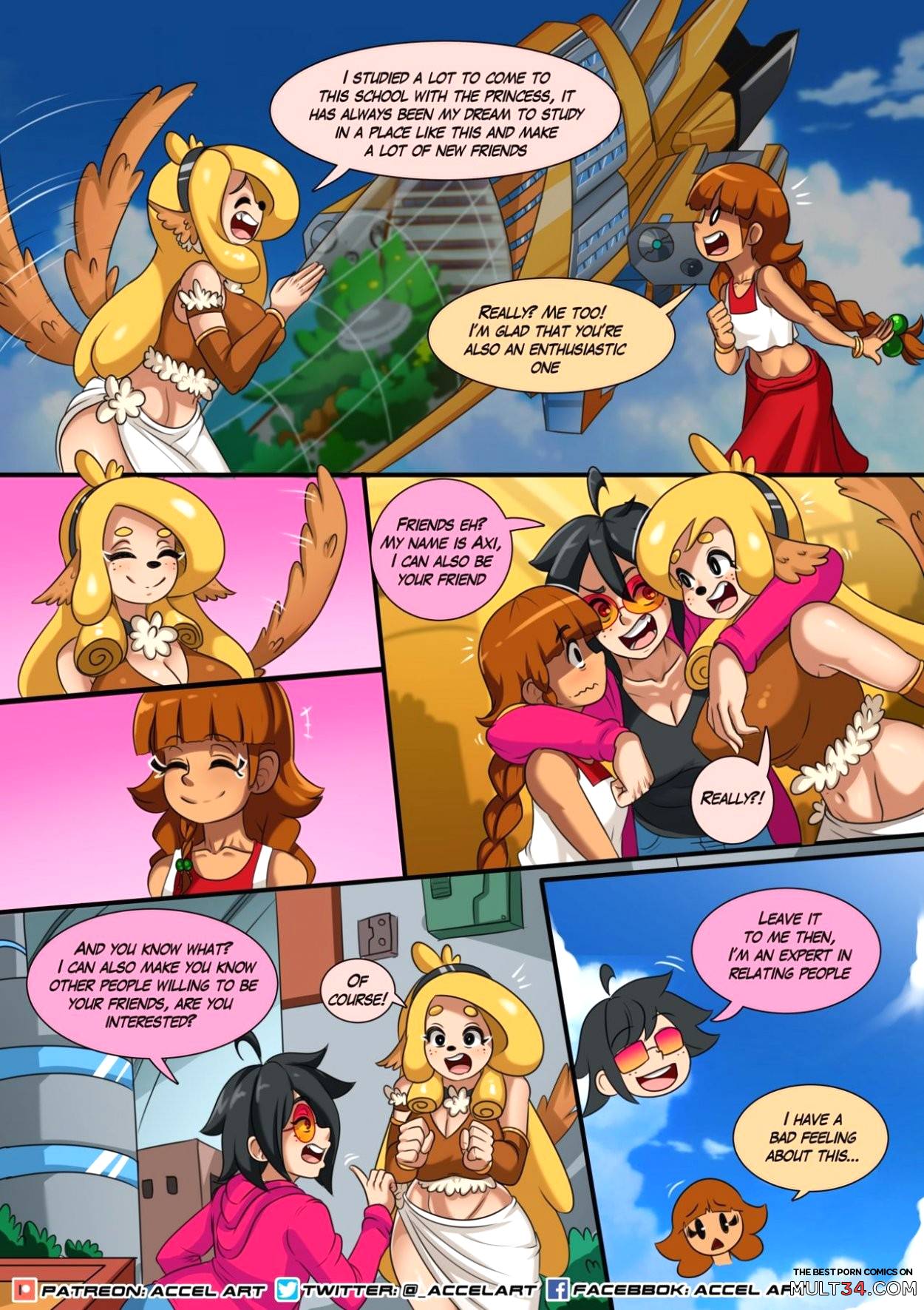 Axi Stories 3: The Sexstream page 13