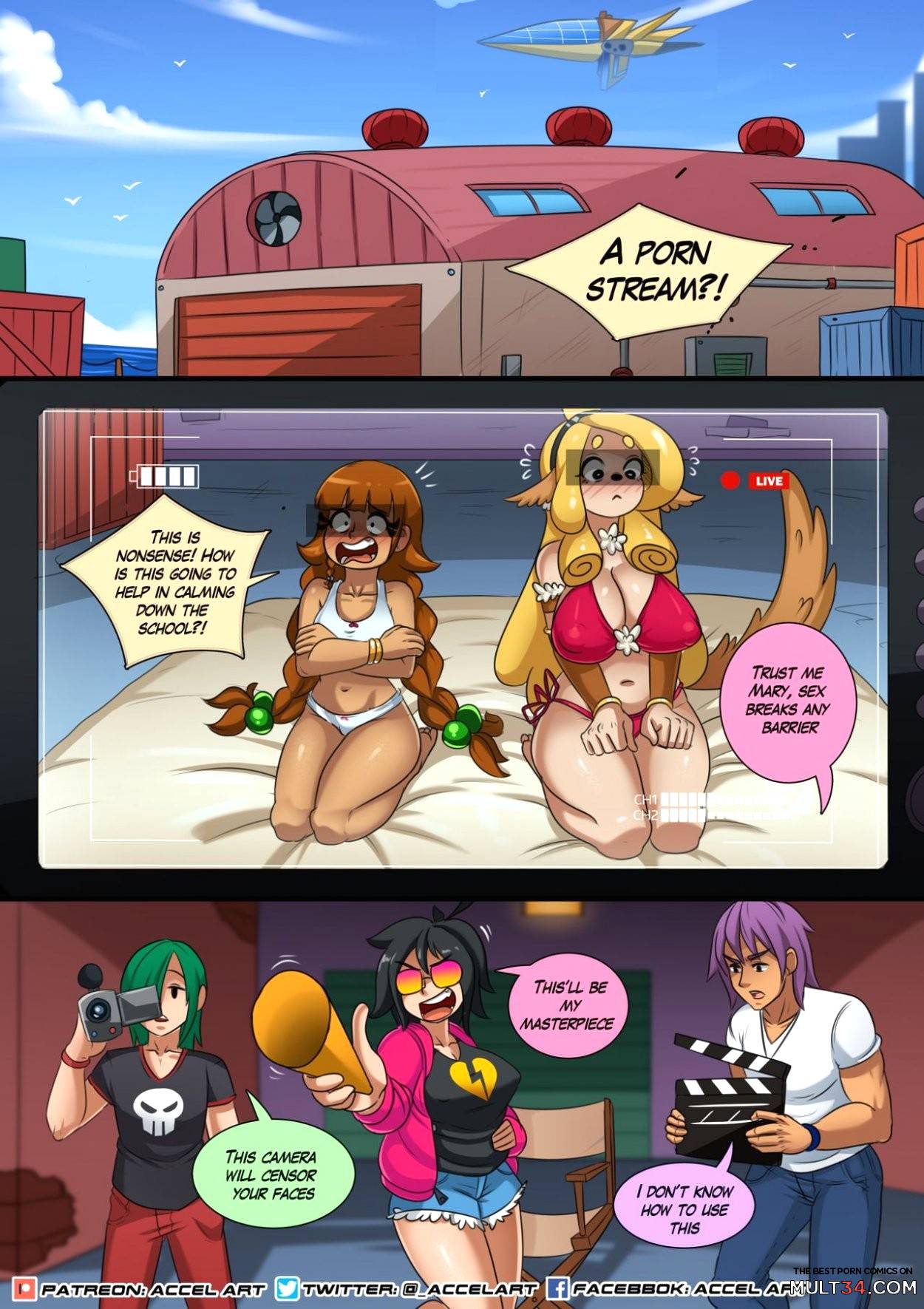 Axi Stories 3: The Sexstream page 14