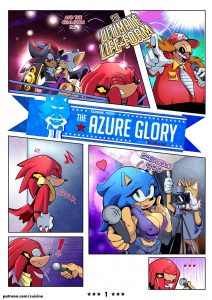 Azure Glory page 1