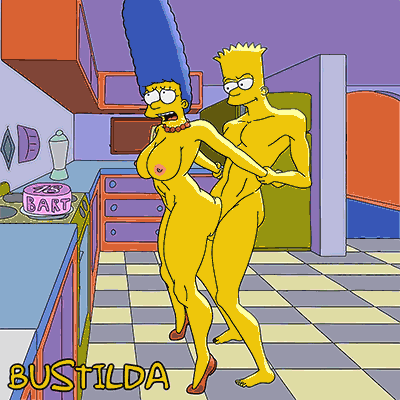 Bart and Marge Simpson celebrating his 18th birthday page 1