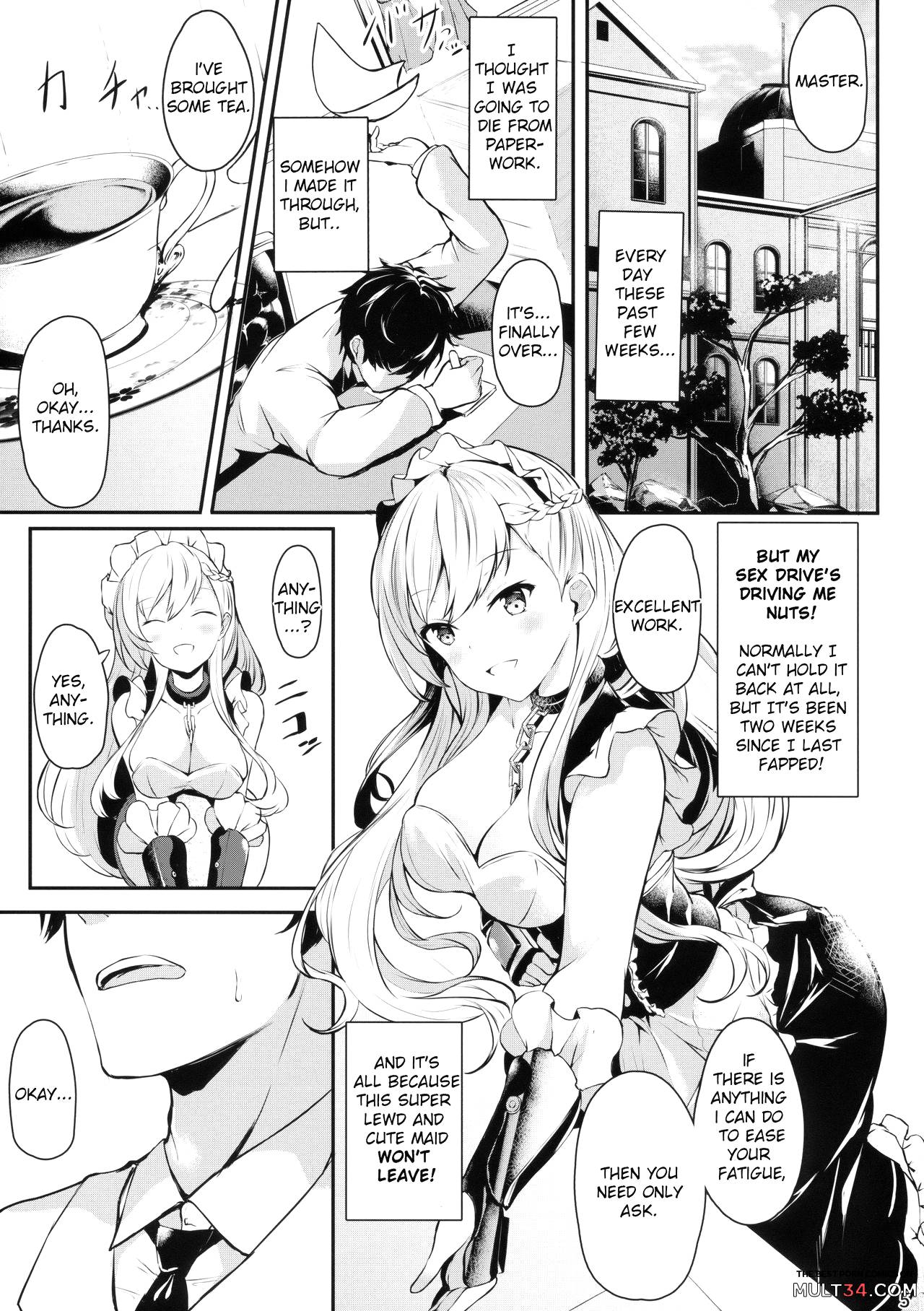 Belfast-san to Shitsuke Aitai! page 2