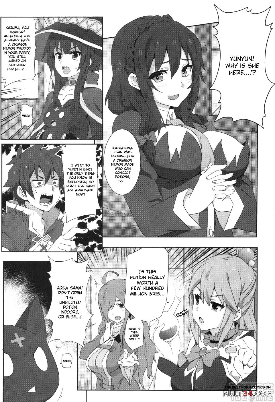 Blessing Megumin with a Magnificence Explosion! 2 page 5