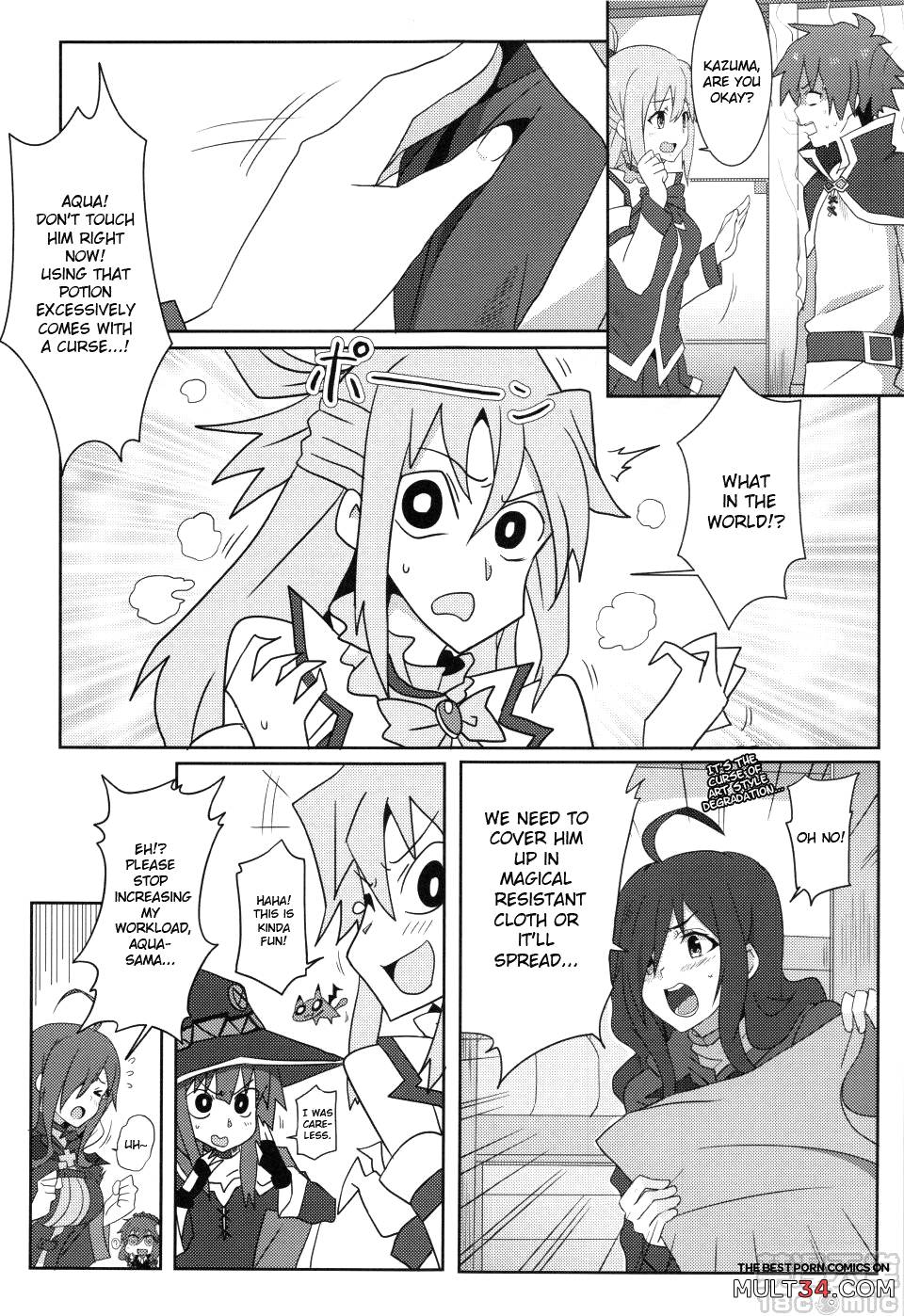 Blessing Megumin with a Magnificence Explosion! 2 page 7