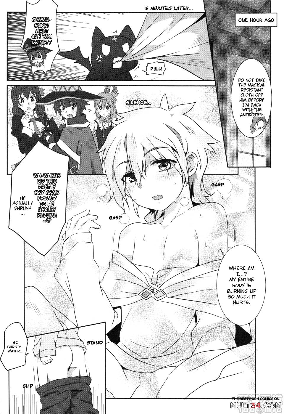 Blessing Megumin with a Magnificence Explosion! 2 page 8