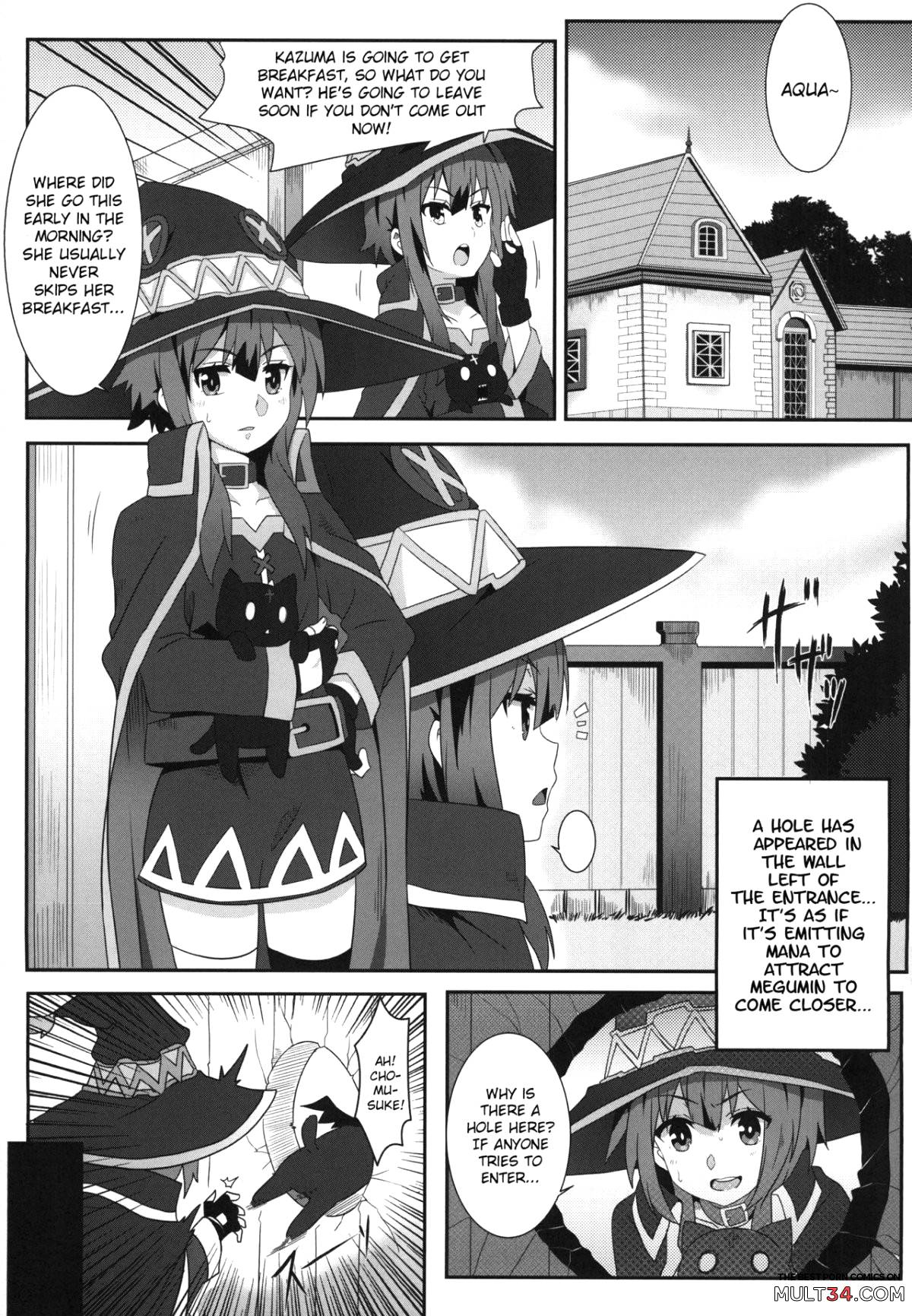 Blessing Megumin with a Magnificence Explosion! 3 page 3