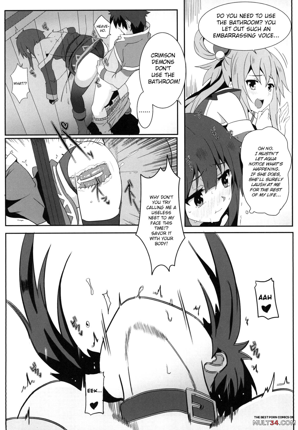 Blessing Megumin with a Magnificence Explosion! 3 page 8