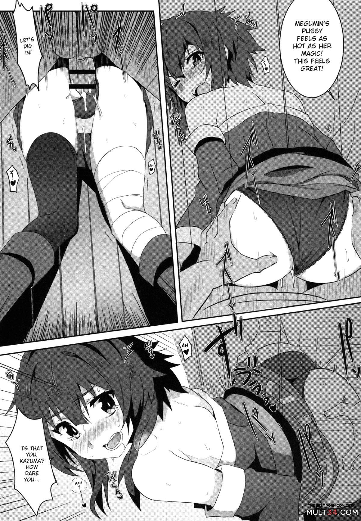 Blessing Megumin with a Magnificence Explosion! 3 page 9