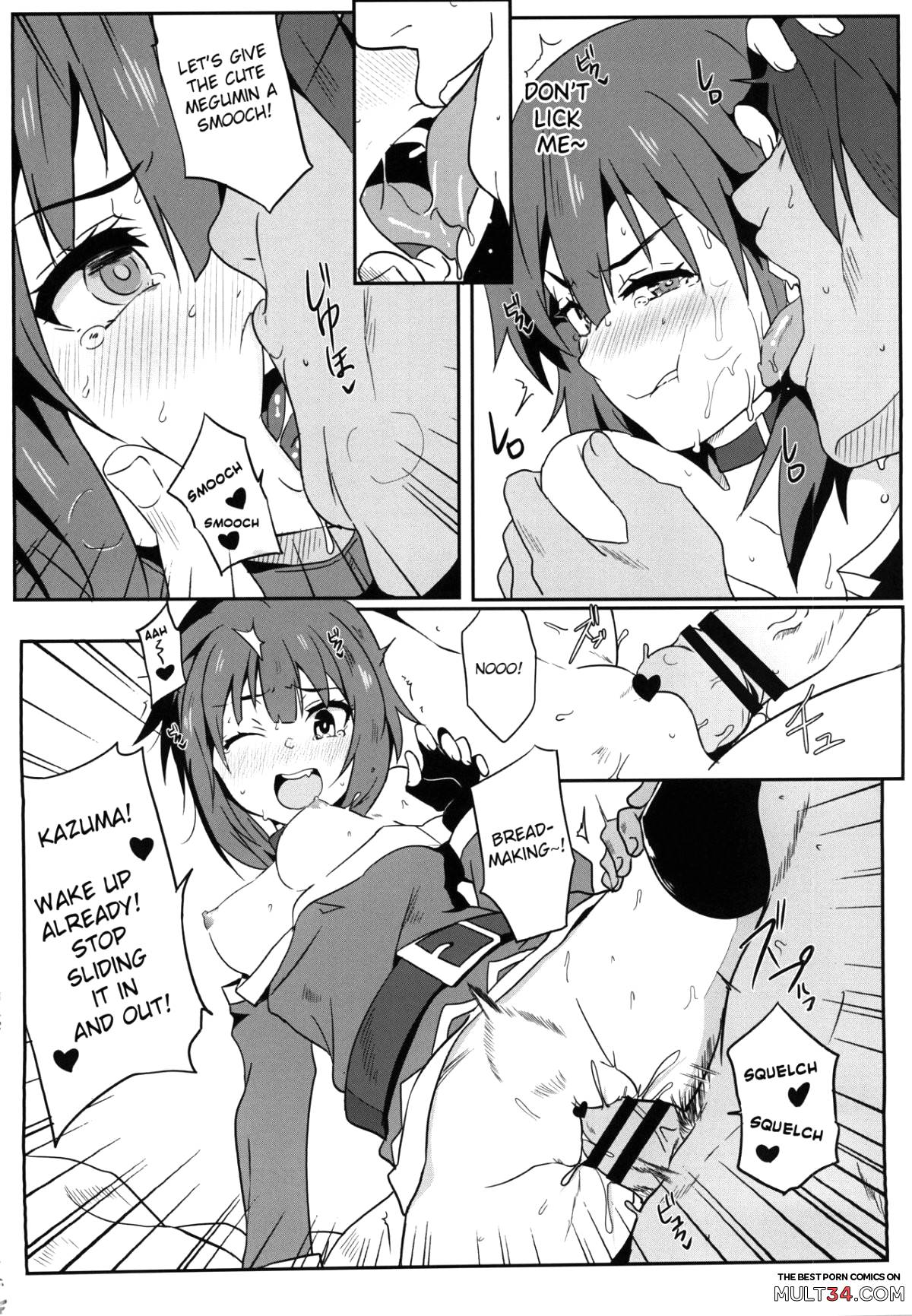 Blessing Megumin with a Magnificence Explosion! 4 page 10