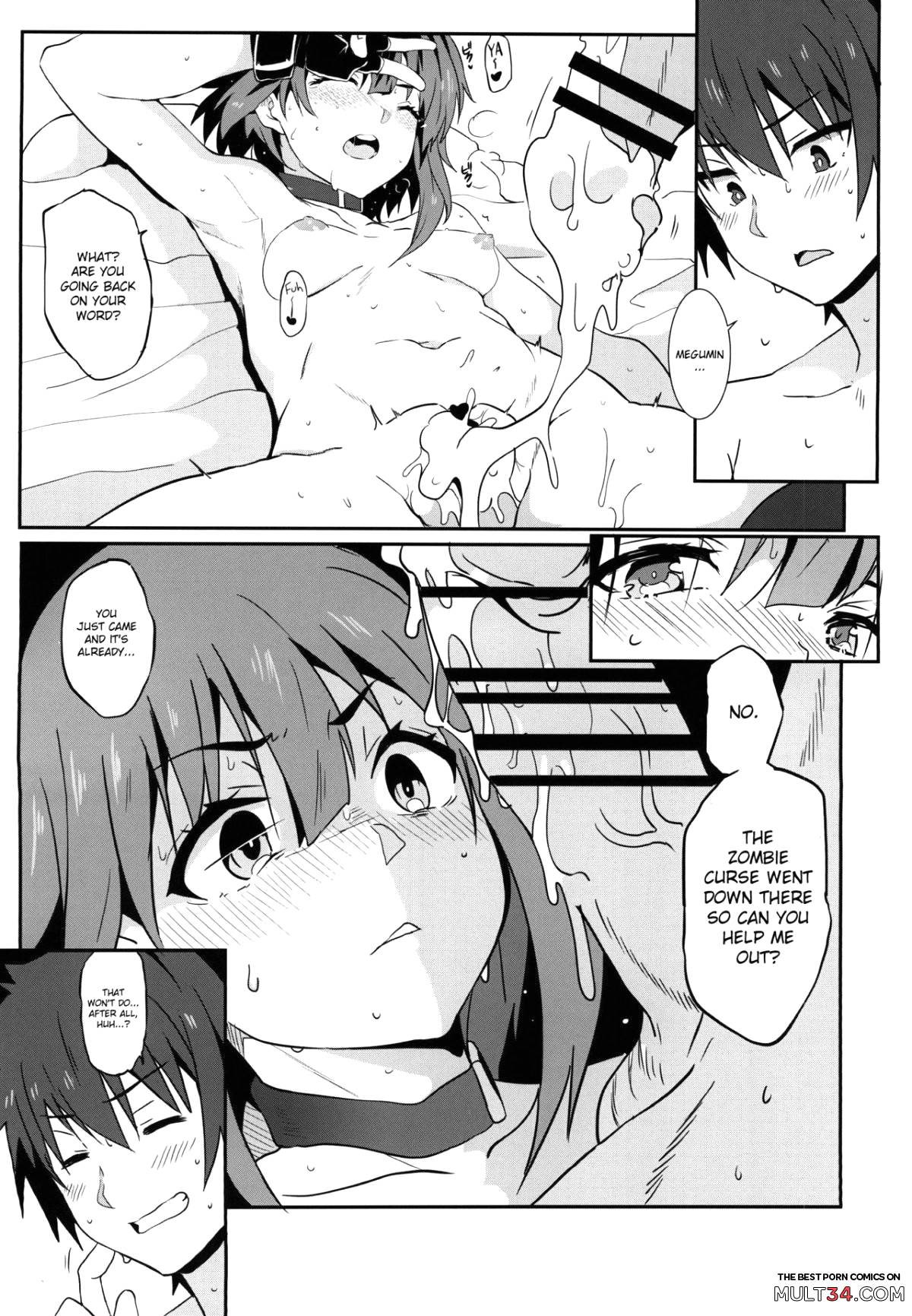 Blessing Megumin with a Magnificence Explosion! 4 page 16